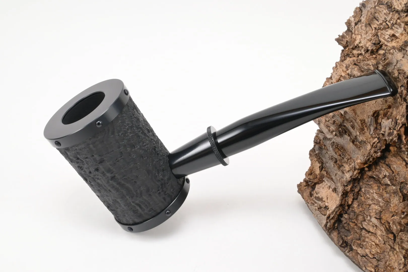 Tsuge Pfeife Yoroi sand schwarz Filter