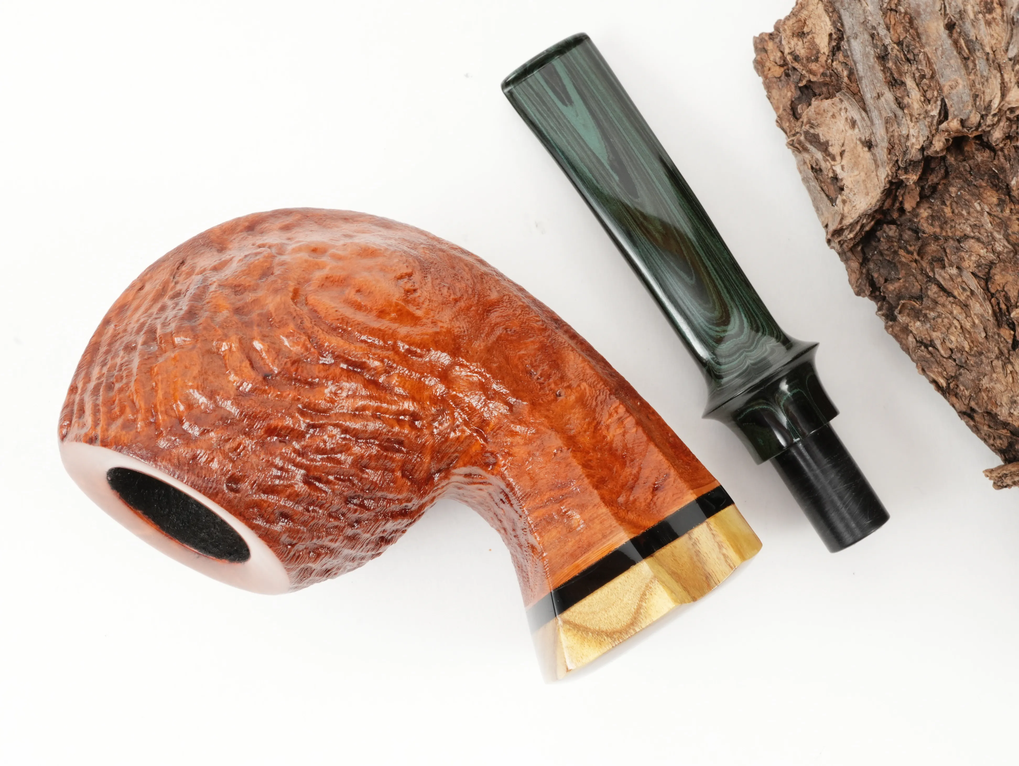 Bonsai Pipes Pfeife #14 sand hell 9mm Filter – Produktbild 9