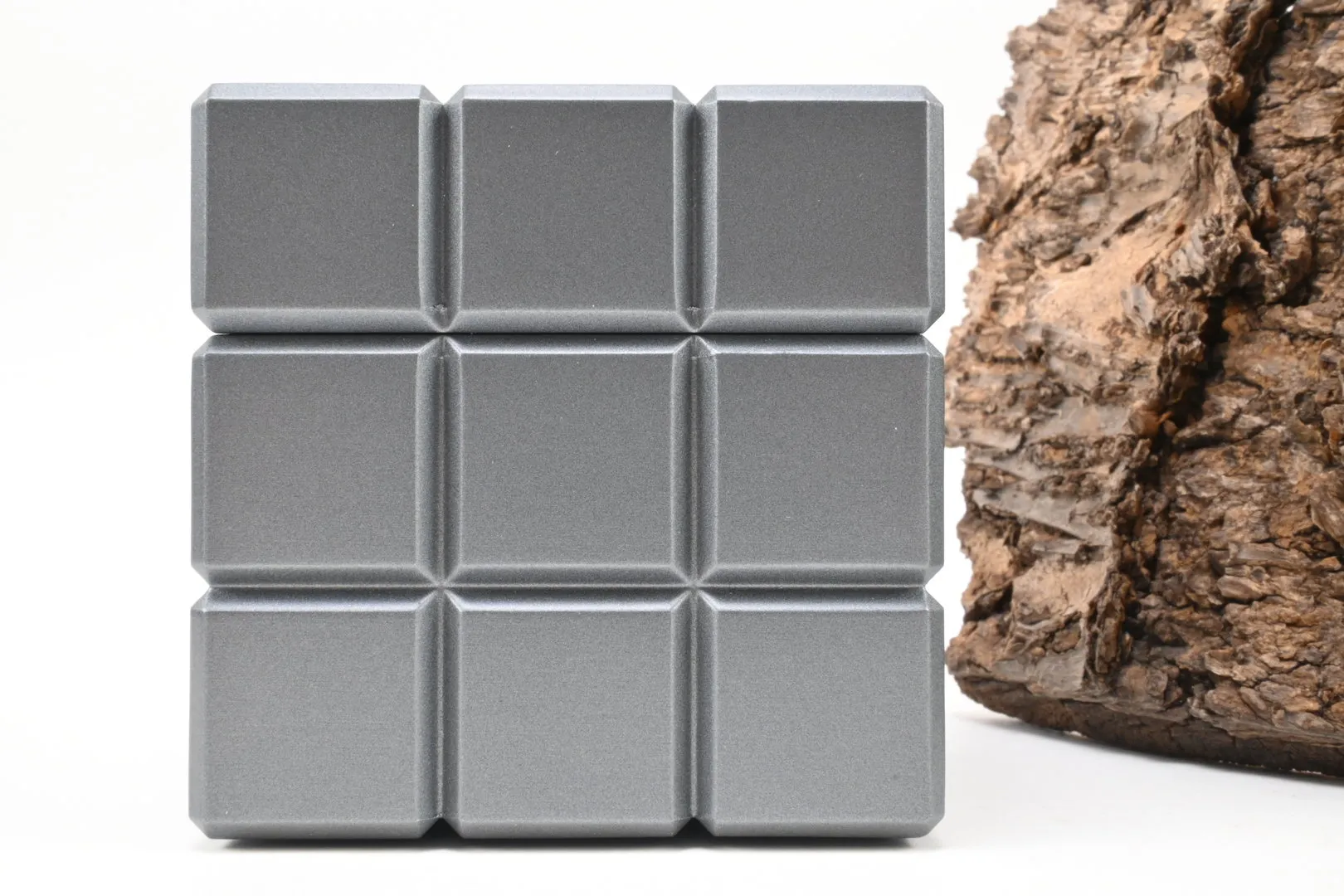 Colibri Tischfeuerzeug Heritage Cube anthrazit – Produktbild 2
