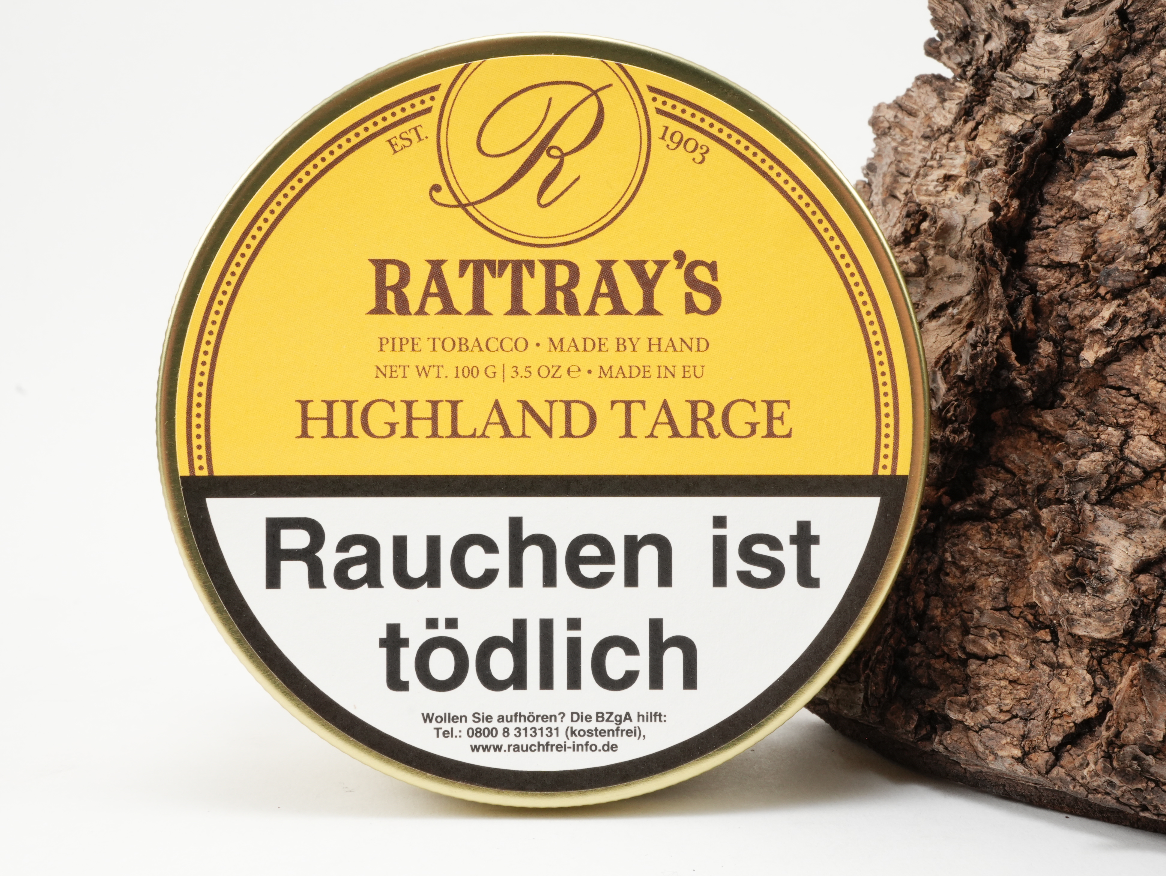 Pfeifentabak Rattrays Highland Targe 100g Bild 1