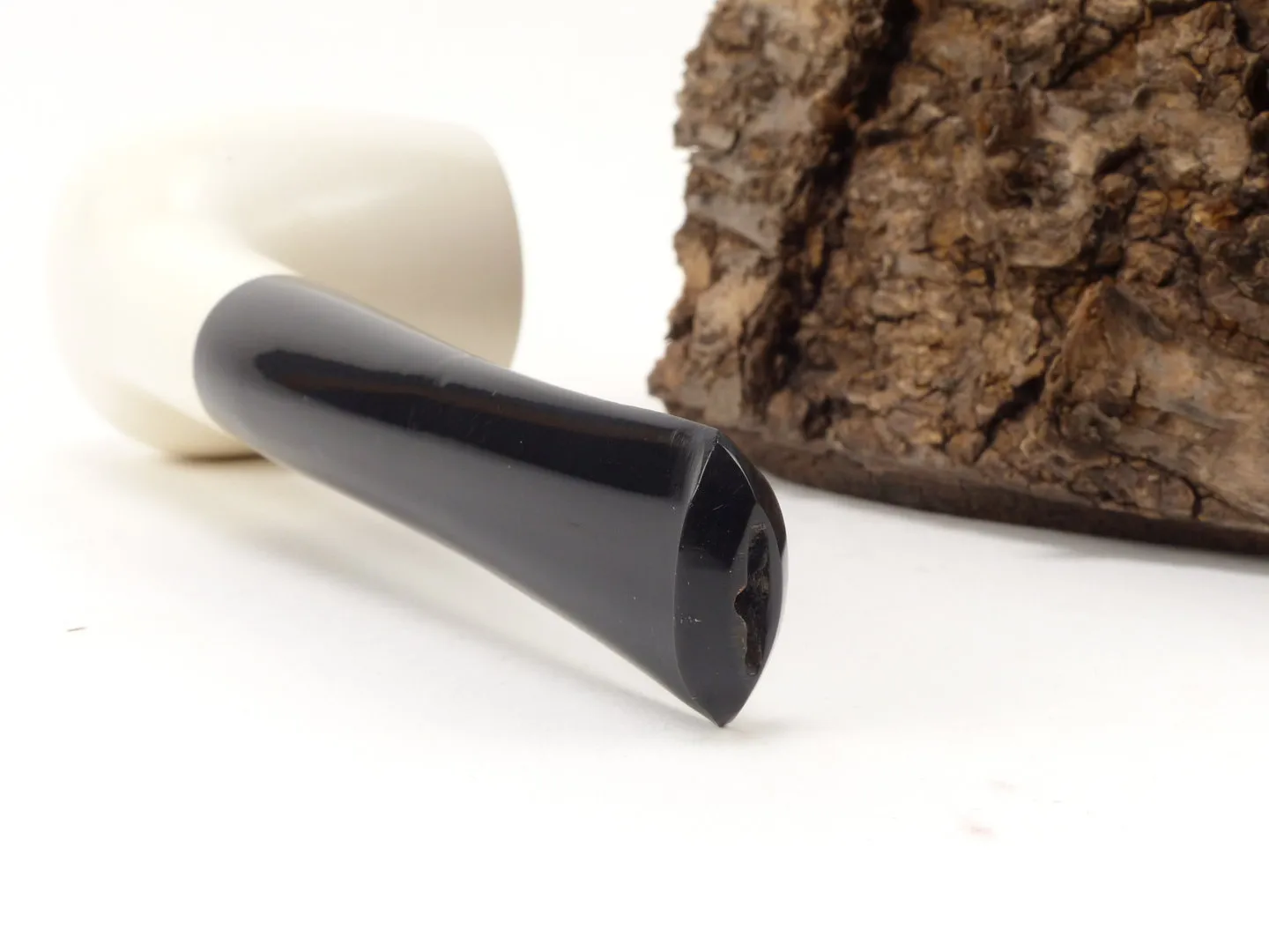Meerschaum Pfeife Billiard glatt large von 1a Meerschaum – Produktbild 4