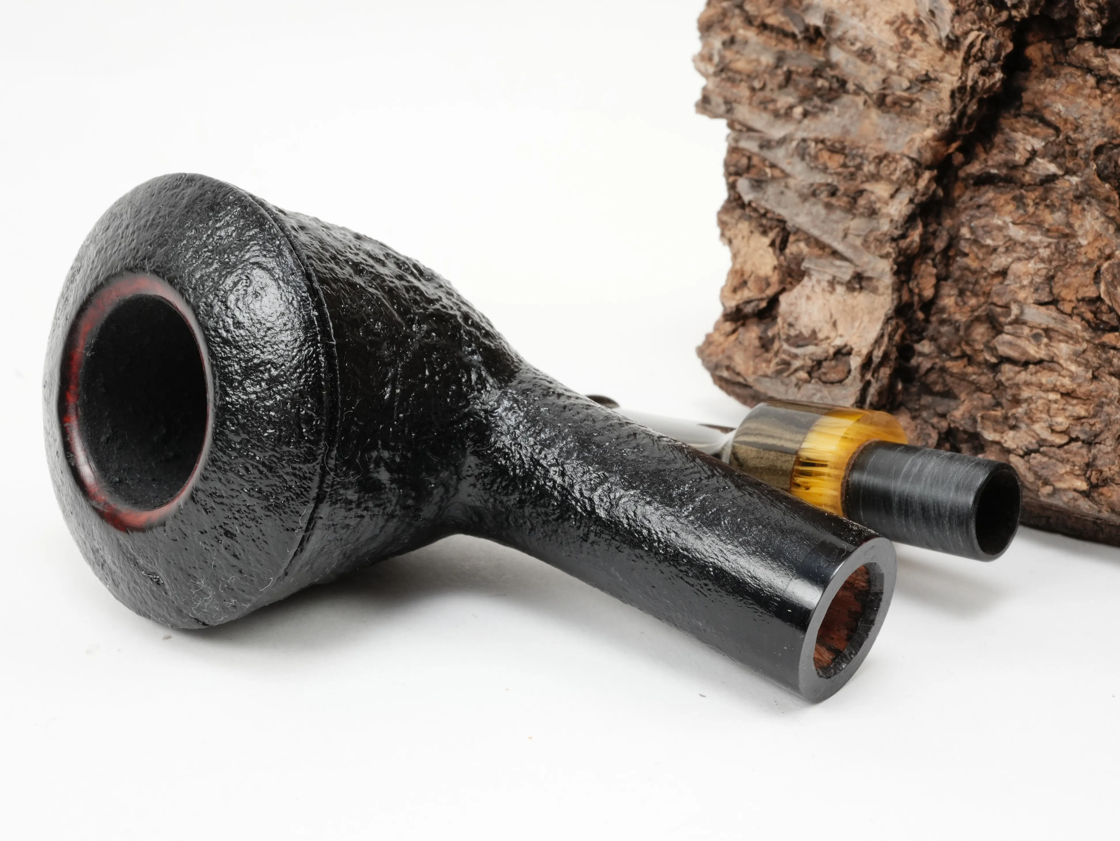 Bonsai Pipes Pfeife #17 sand schwarz 9mm Filter – Produktbild 8
