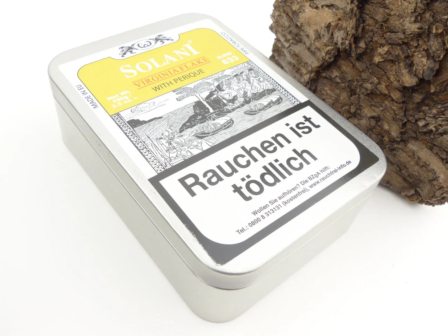 Solani Virginia Flake Pfeifentabak – Produktbild 3