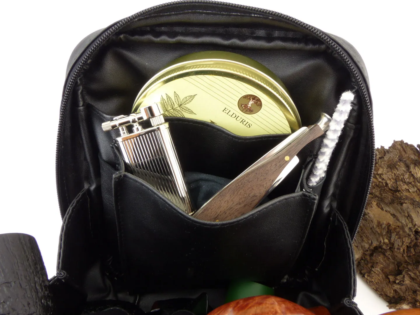 Pfeifentasche schwarz 8 Pfeifen 638541 – Produktbild 11