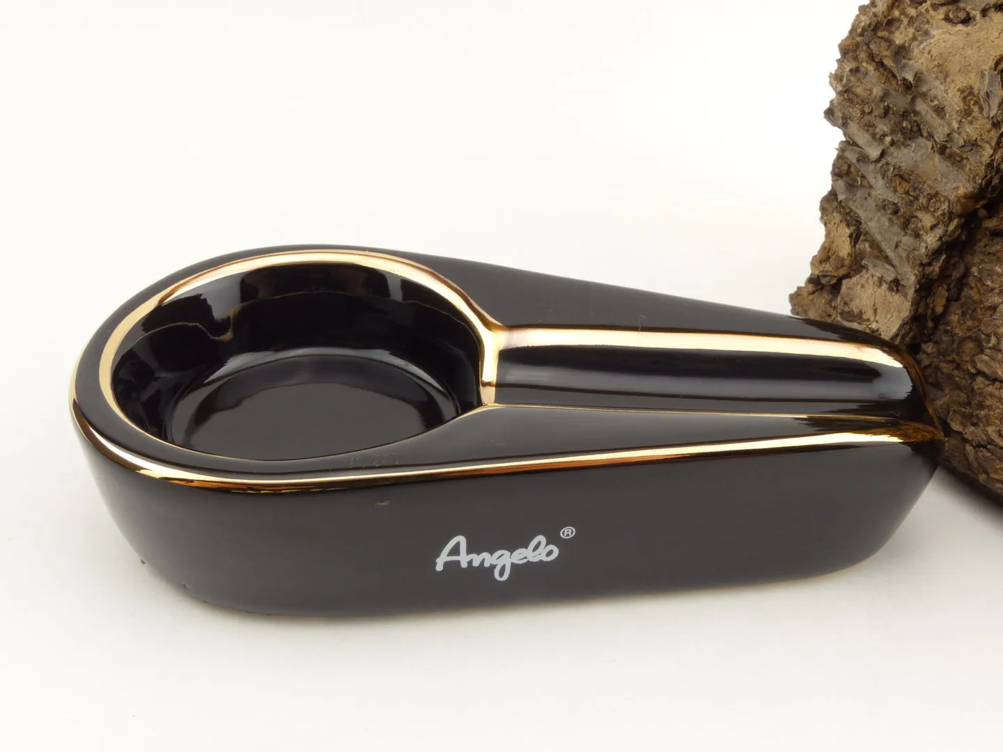 Angelo Zigarren Ascher schwarz 421008 – Produktbild 2