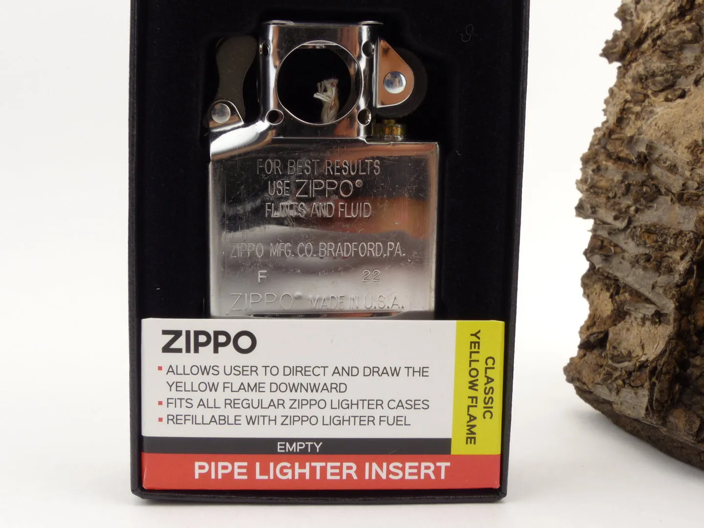 Zippo Pfeifeneinsatz Benzin chrom – Produktbild 7