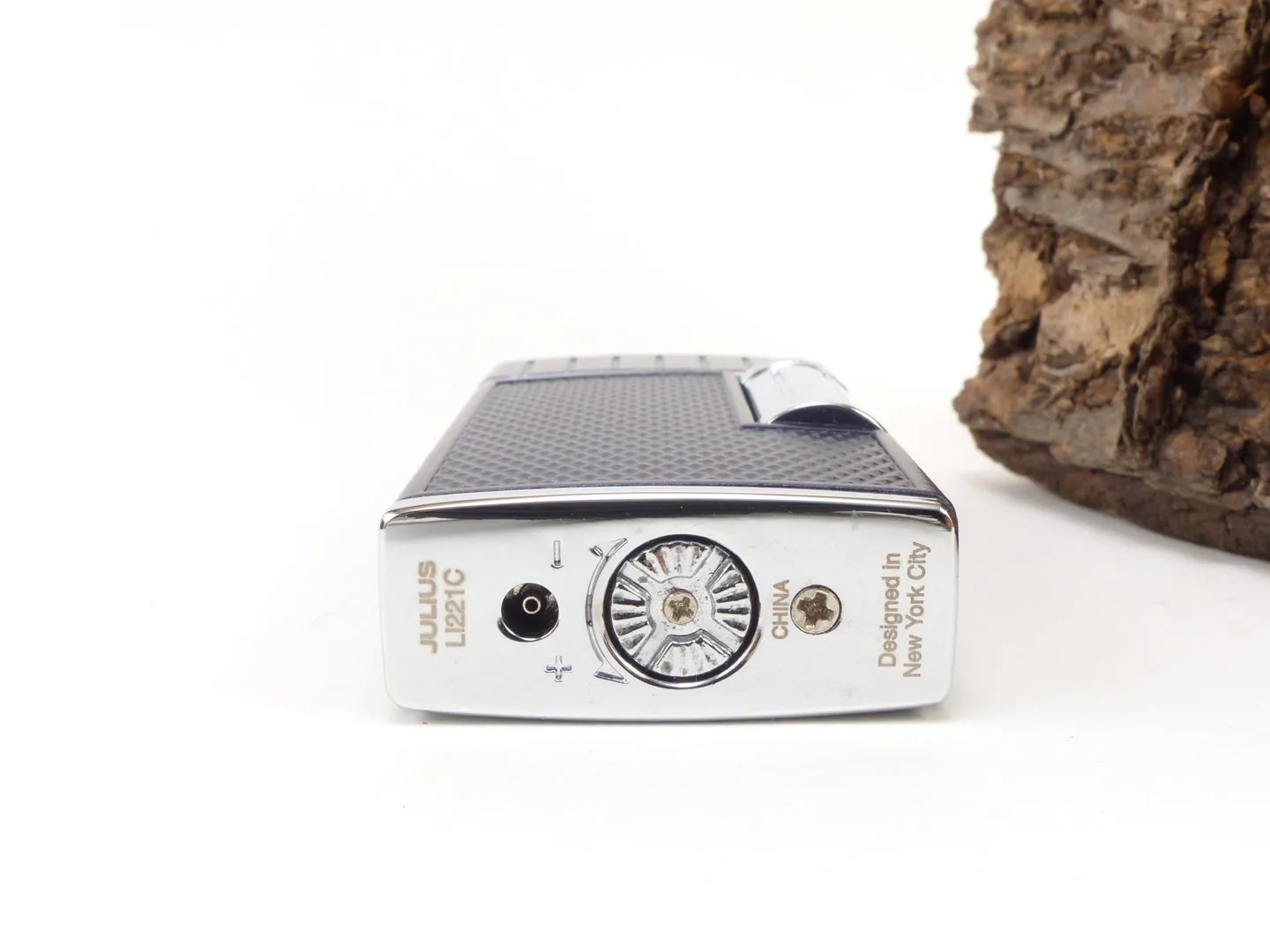Colibri Pfeifenfeuerzeug Julius navy chrom – Produktbild 5