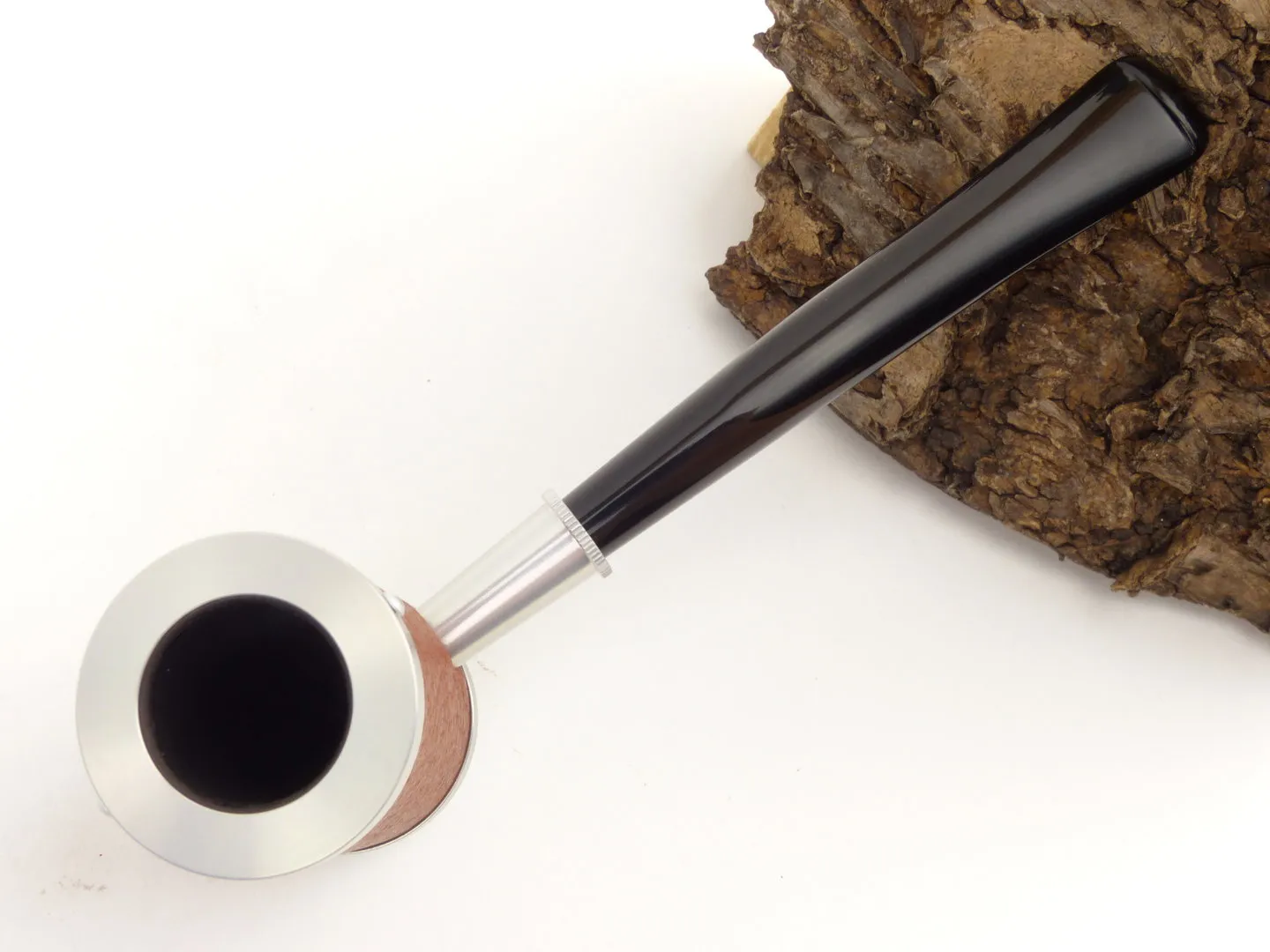 Tsuge Pfeife Metal Tankard Leder Braun – Produktbild 3