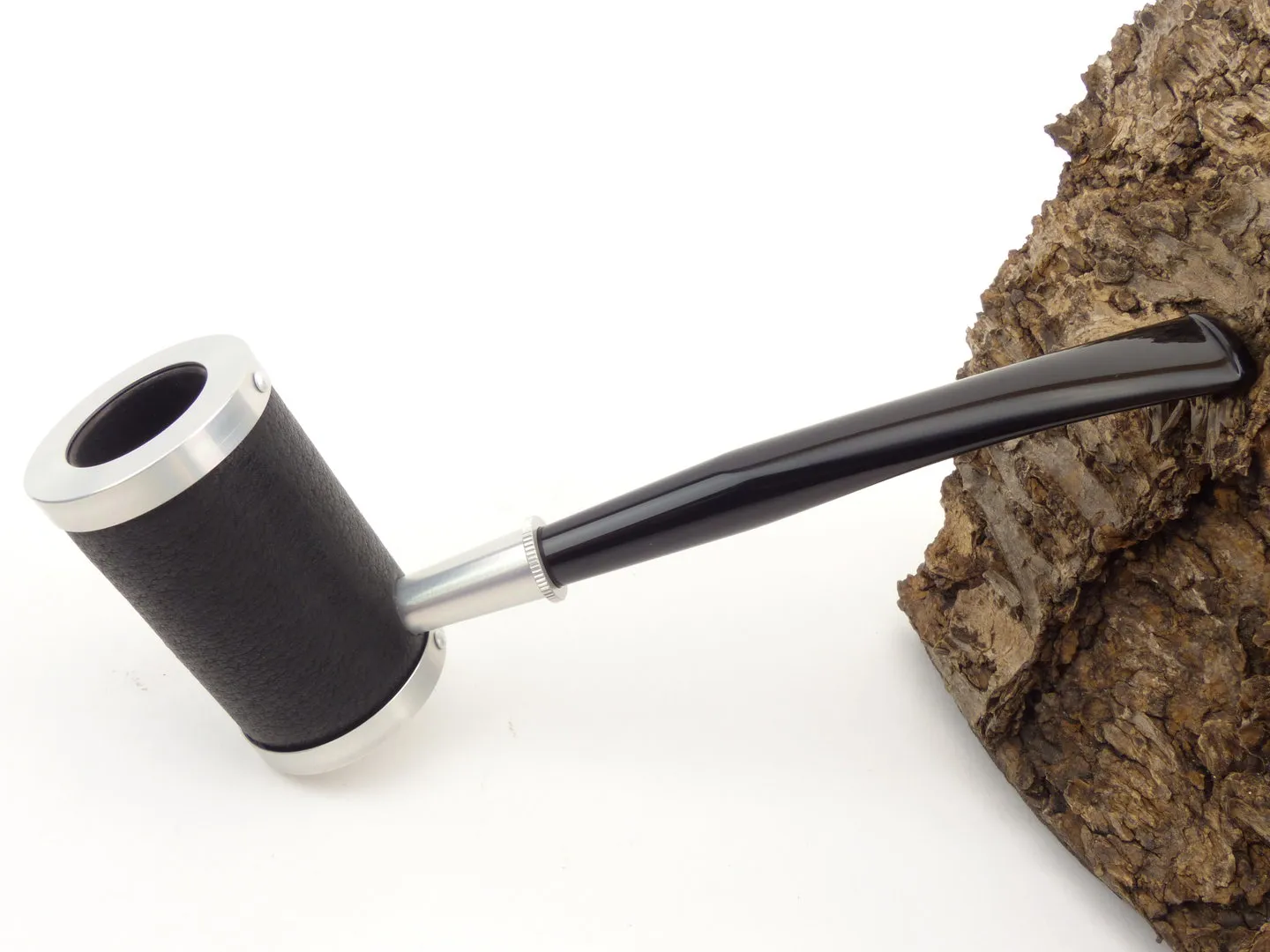 Tsuge Pfeife Metal Tankard Leder Schwarz