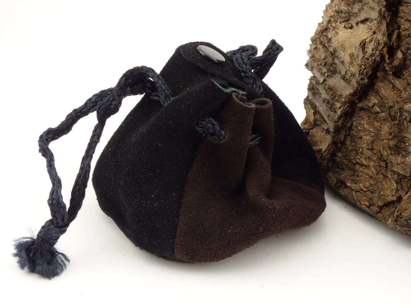 Tabakbeutel klein Velourleder – Produktbild 6