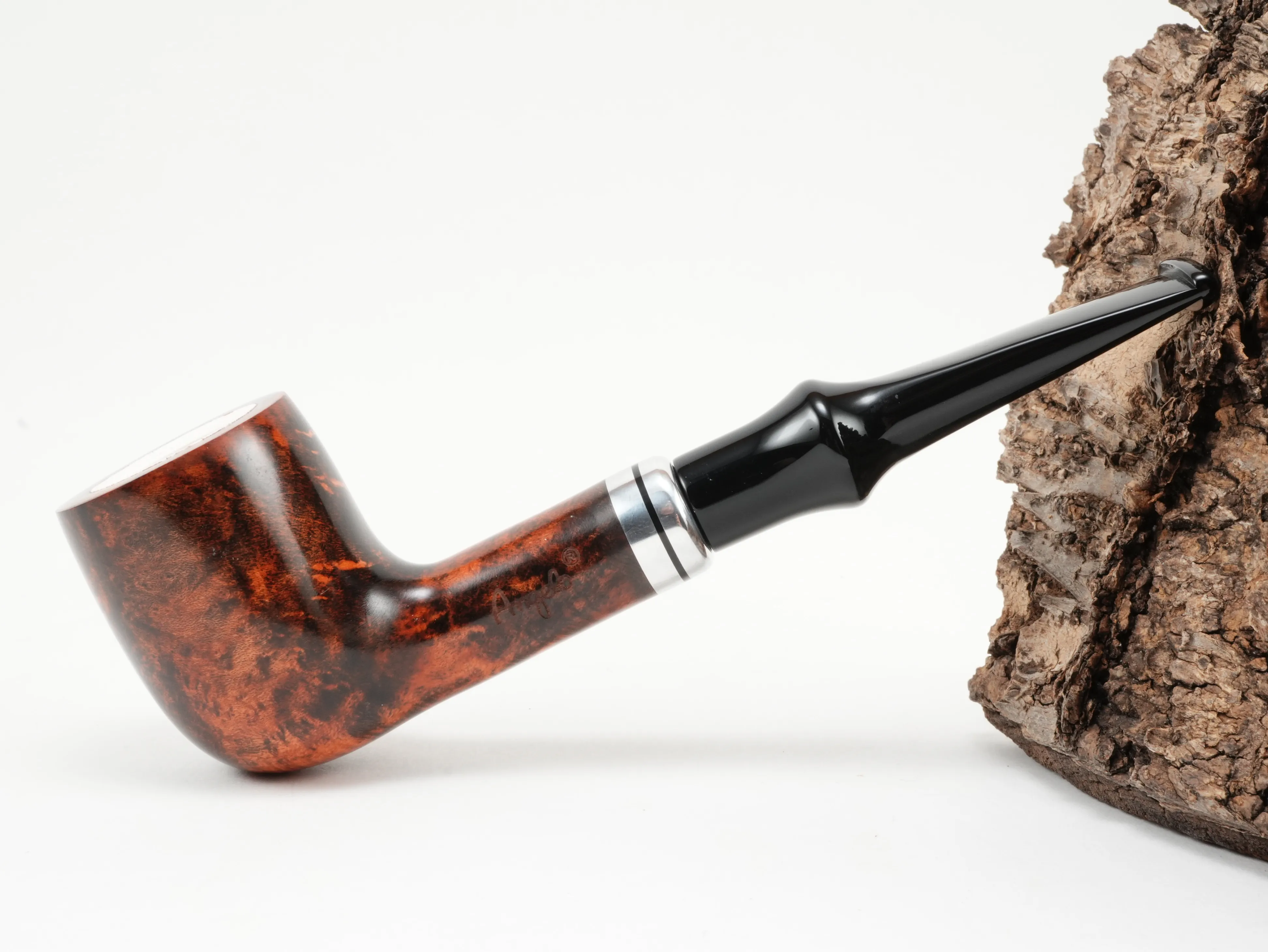 Angelo Pfeife mit Meerschaumeinsatz und Tasche 300012 – Produktbild 2