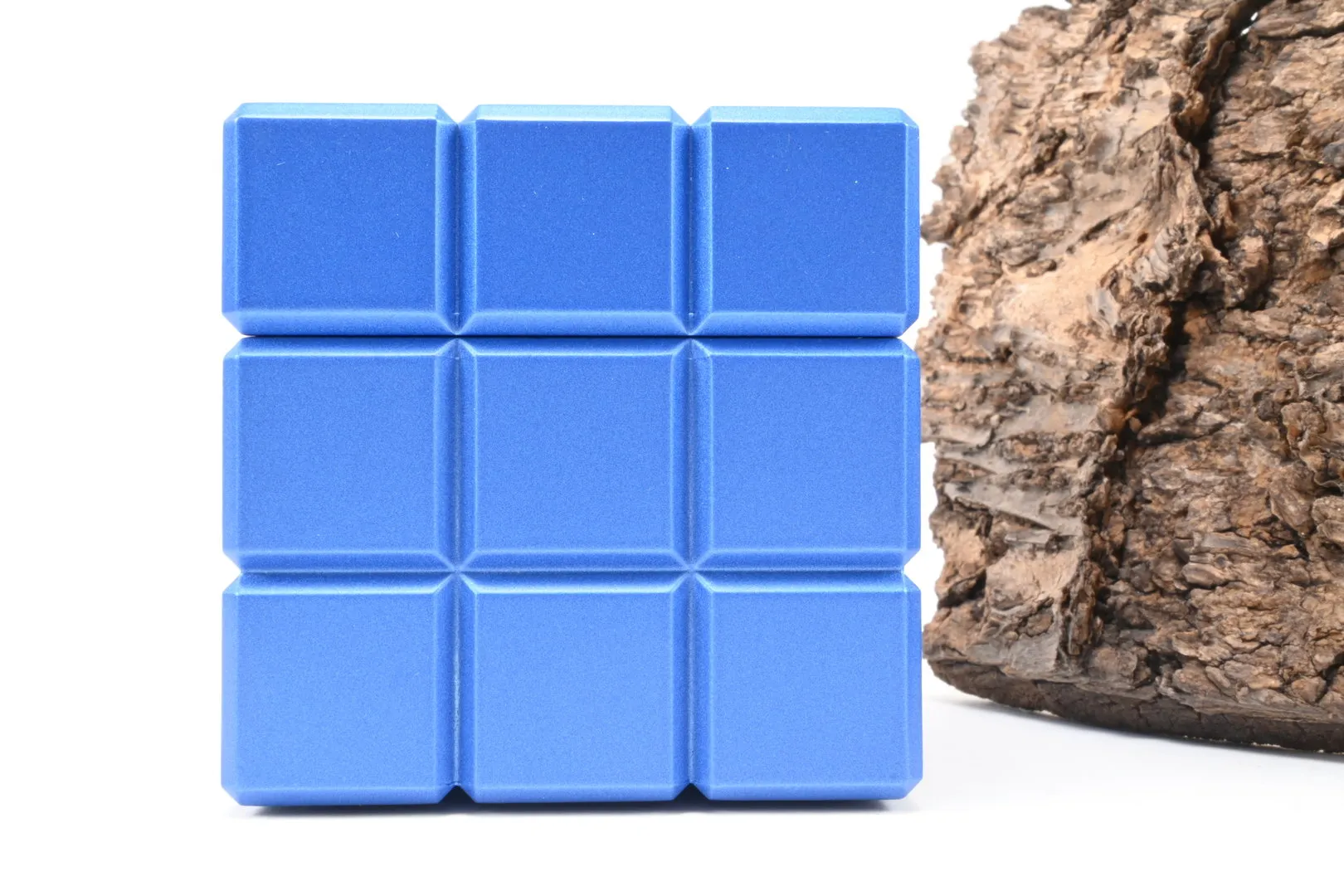 Colibri Tischfeuerzeug Heritage Cube blau – Produktbild 2