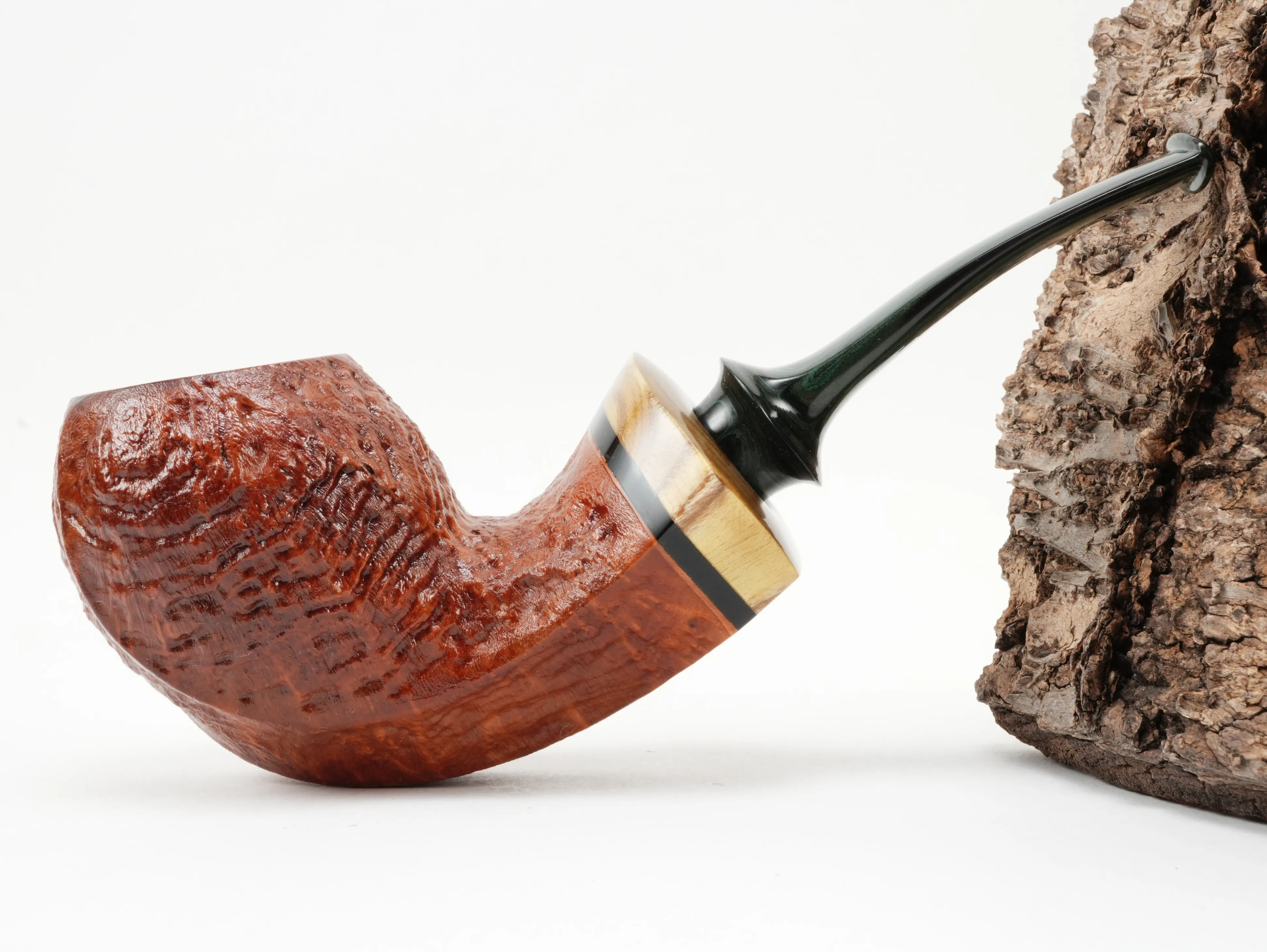 Bonsai Pipes Pfeife #14 sand hell 9mm Filter – Produktbild 2
