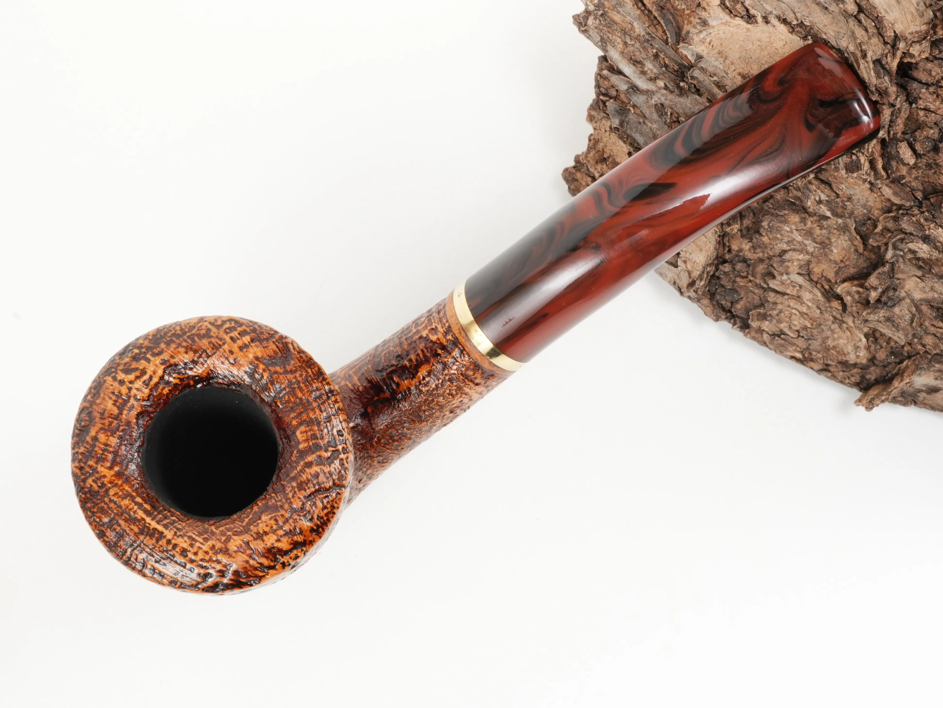 Molina Striato Pfeife sand braun 10 – Produktbild 3