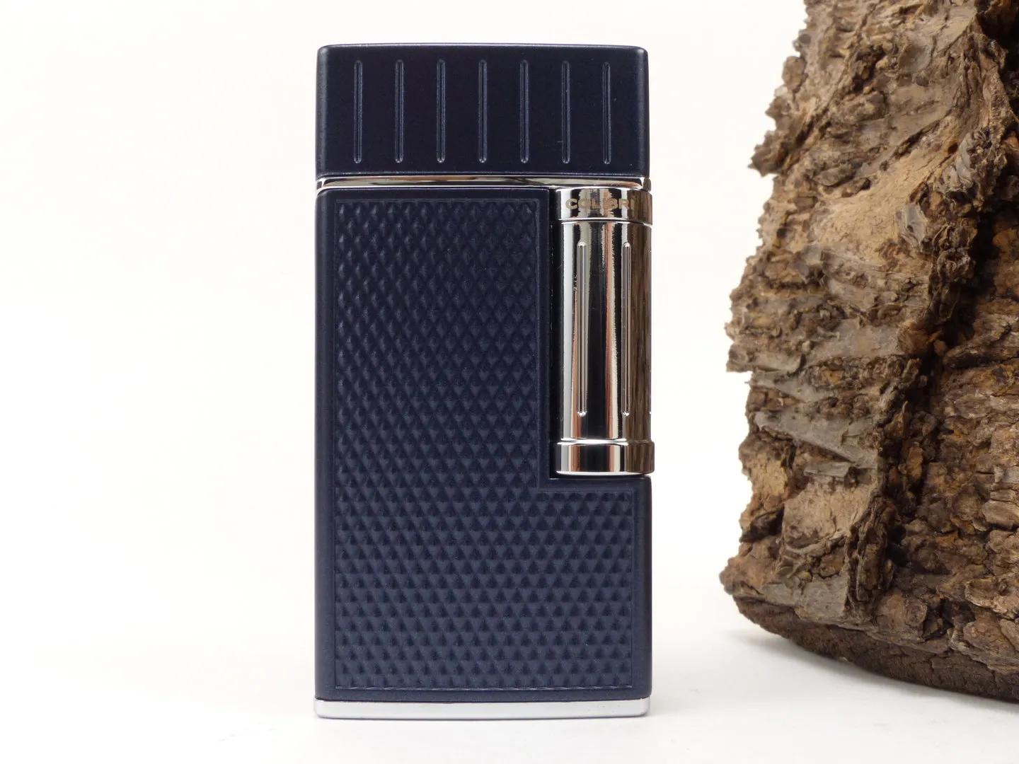 Colibri Pfeifenfeuerzeug Julius navy chrom