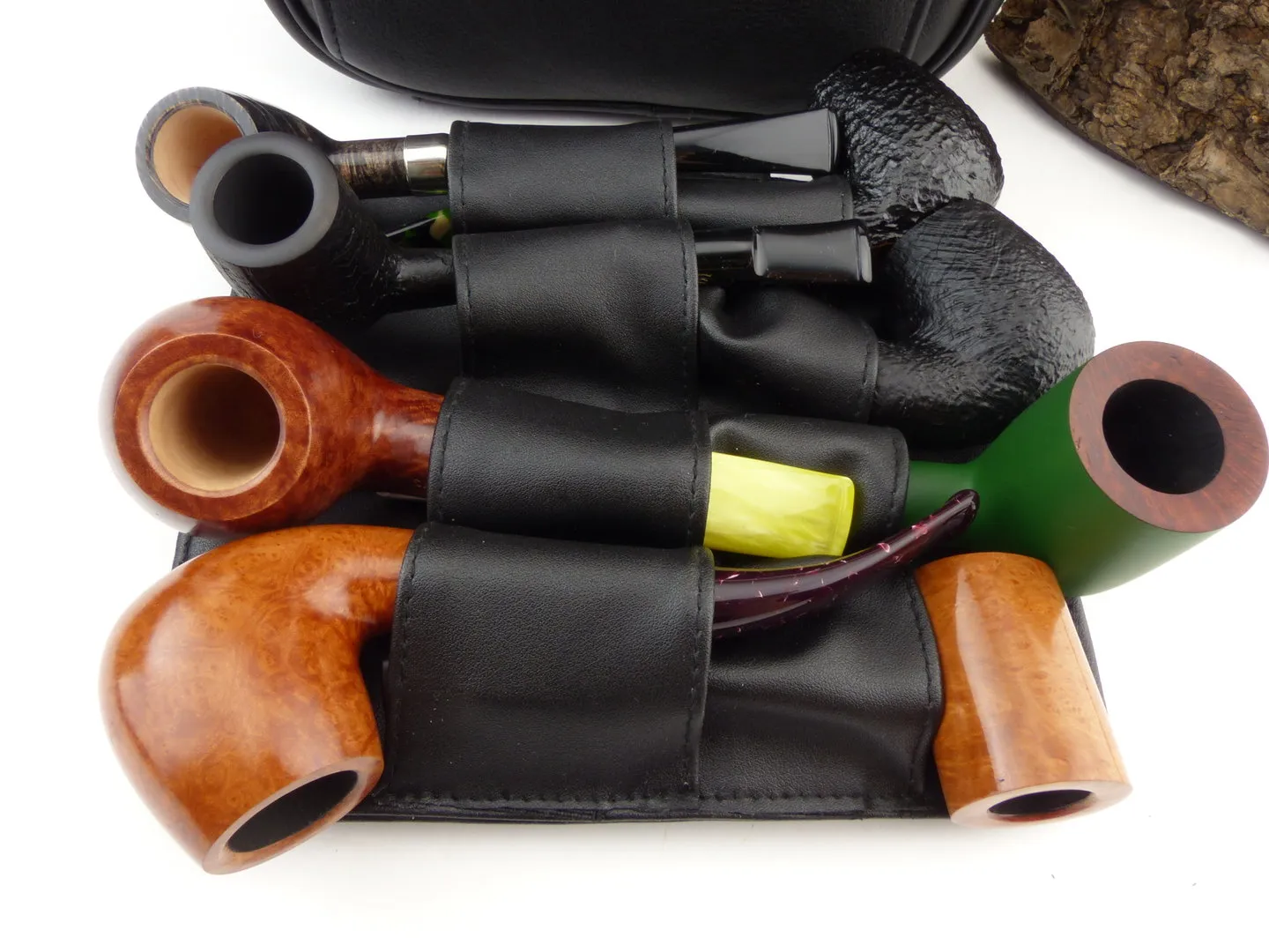 Pfeifentasche schwarz 8 Pfeifen 638541 – Produktbild 18