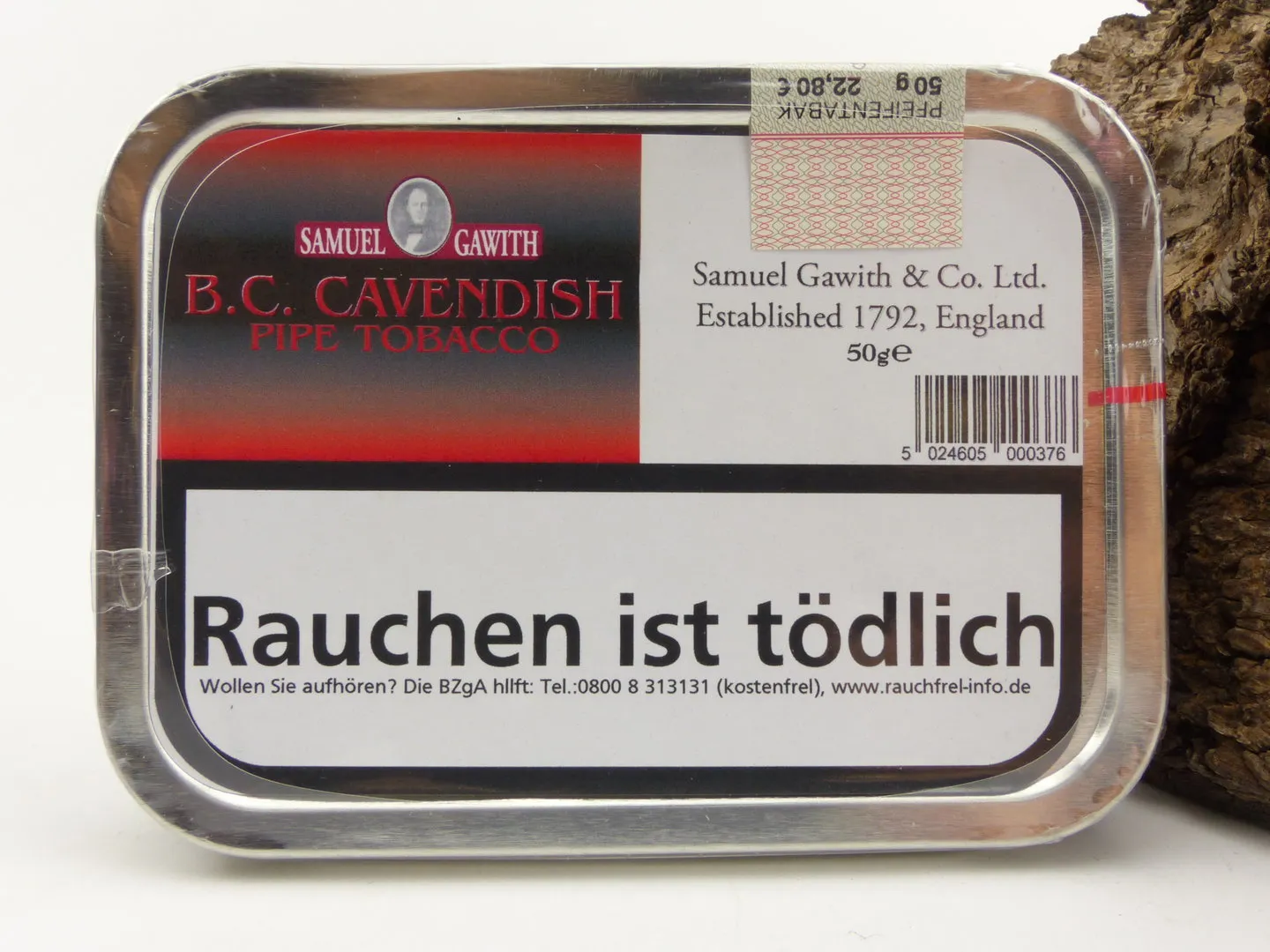 Samuel Gawith Pfeifentabak BC 50g