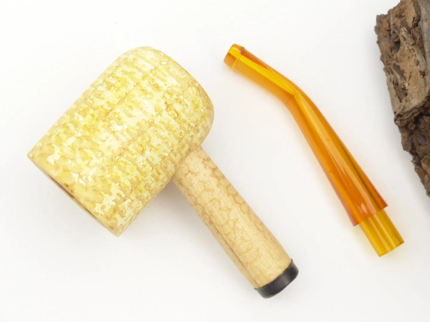 Missouri Meerschaum Maiskolbenpfeife bent – Produktbild 9