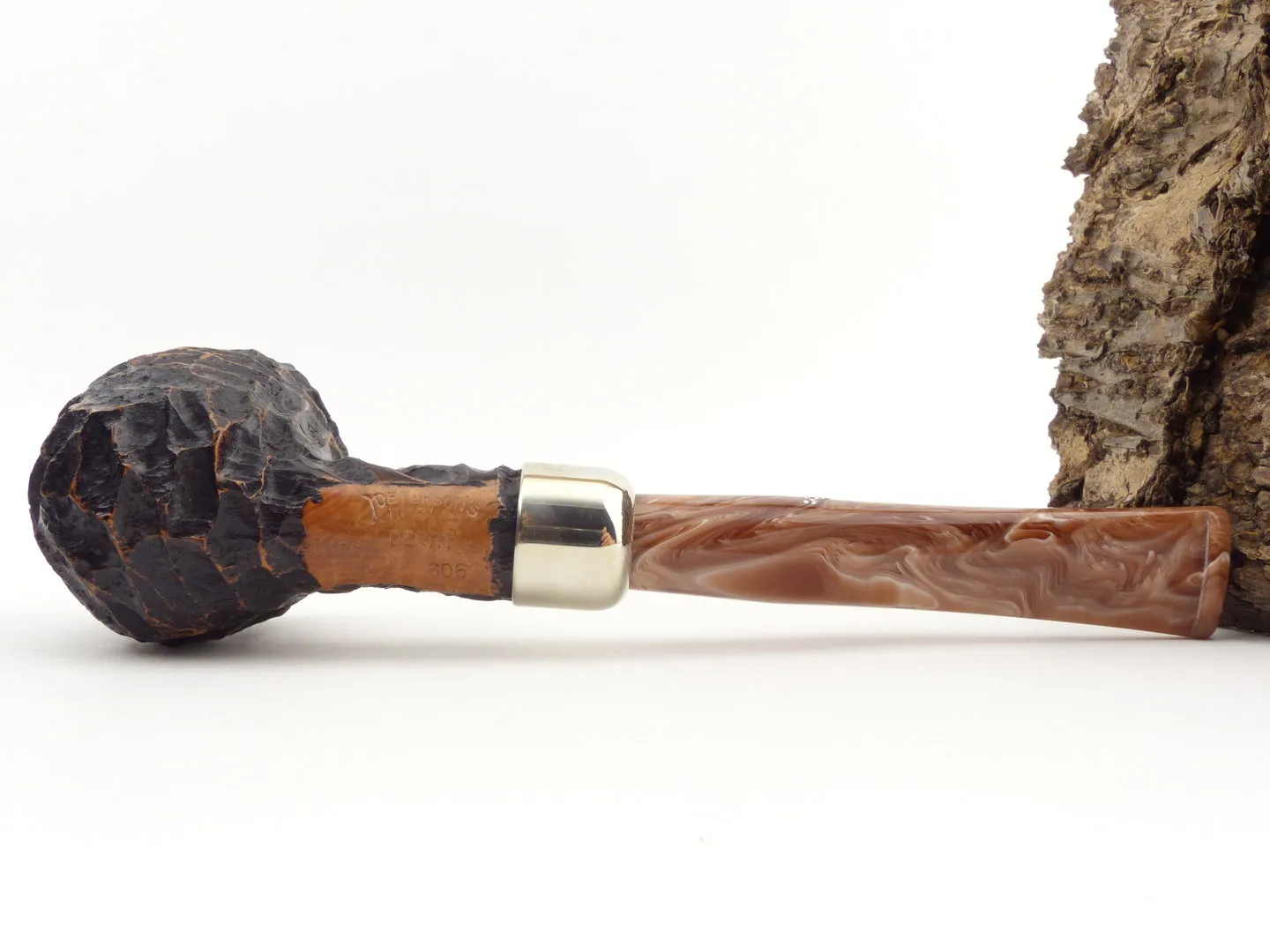 Peterson Pfeife Derry Rustic 606 – Produktbild 7