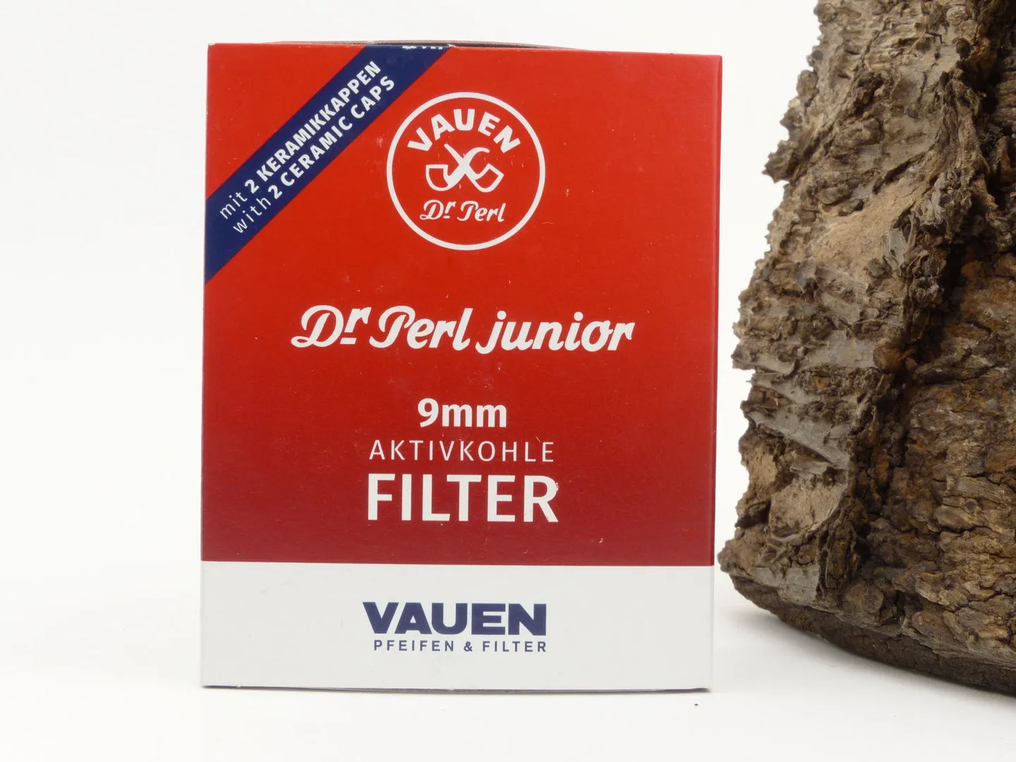 Vauen Pfeifen-Filter mit Aktivkohle 9mm 40 Stück