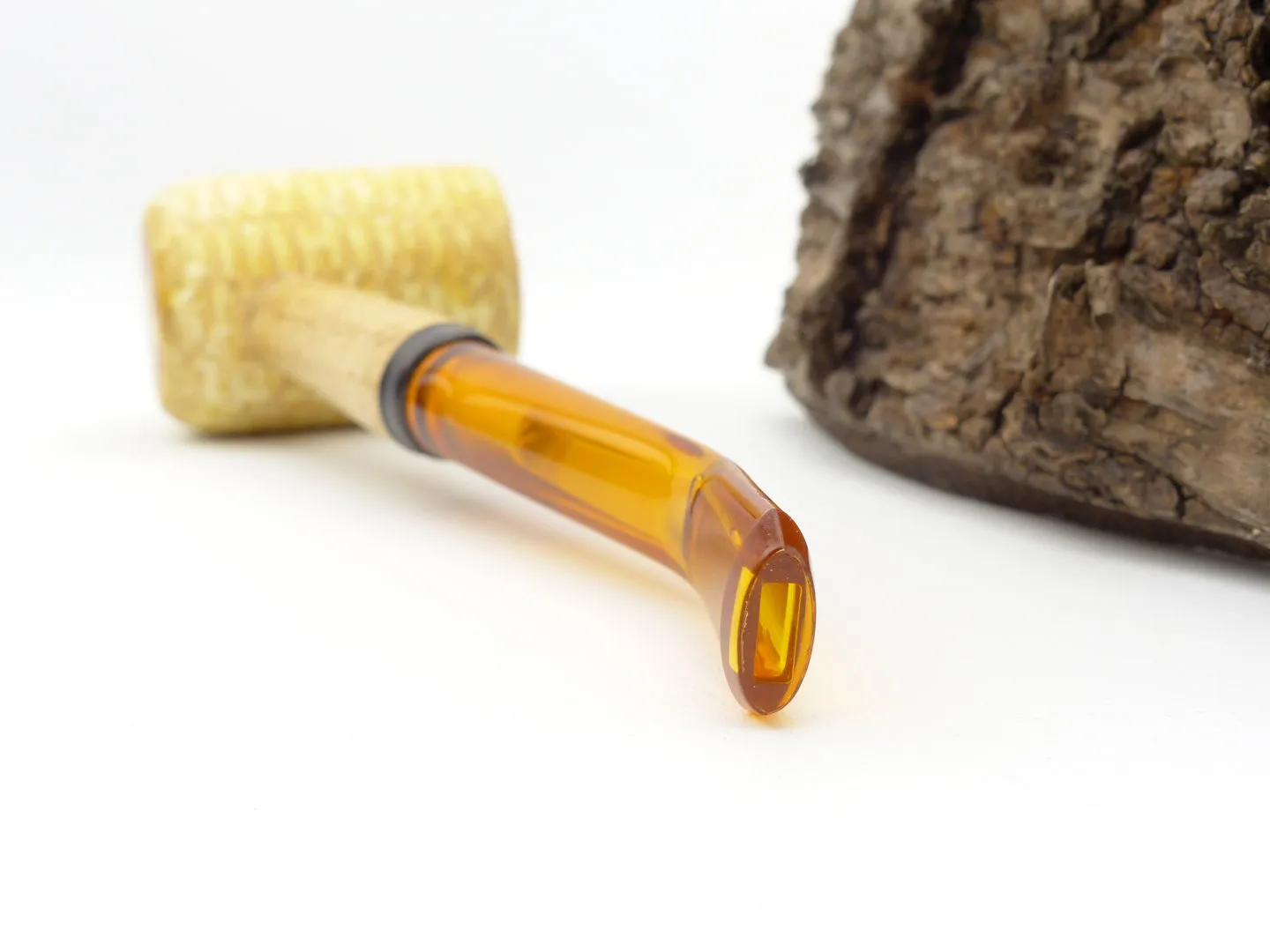 Missouri Meerschaum Maiskolbenpfeife bent – Produktbild 4