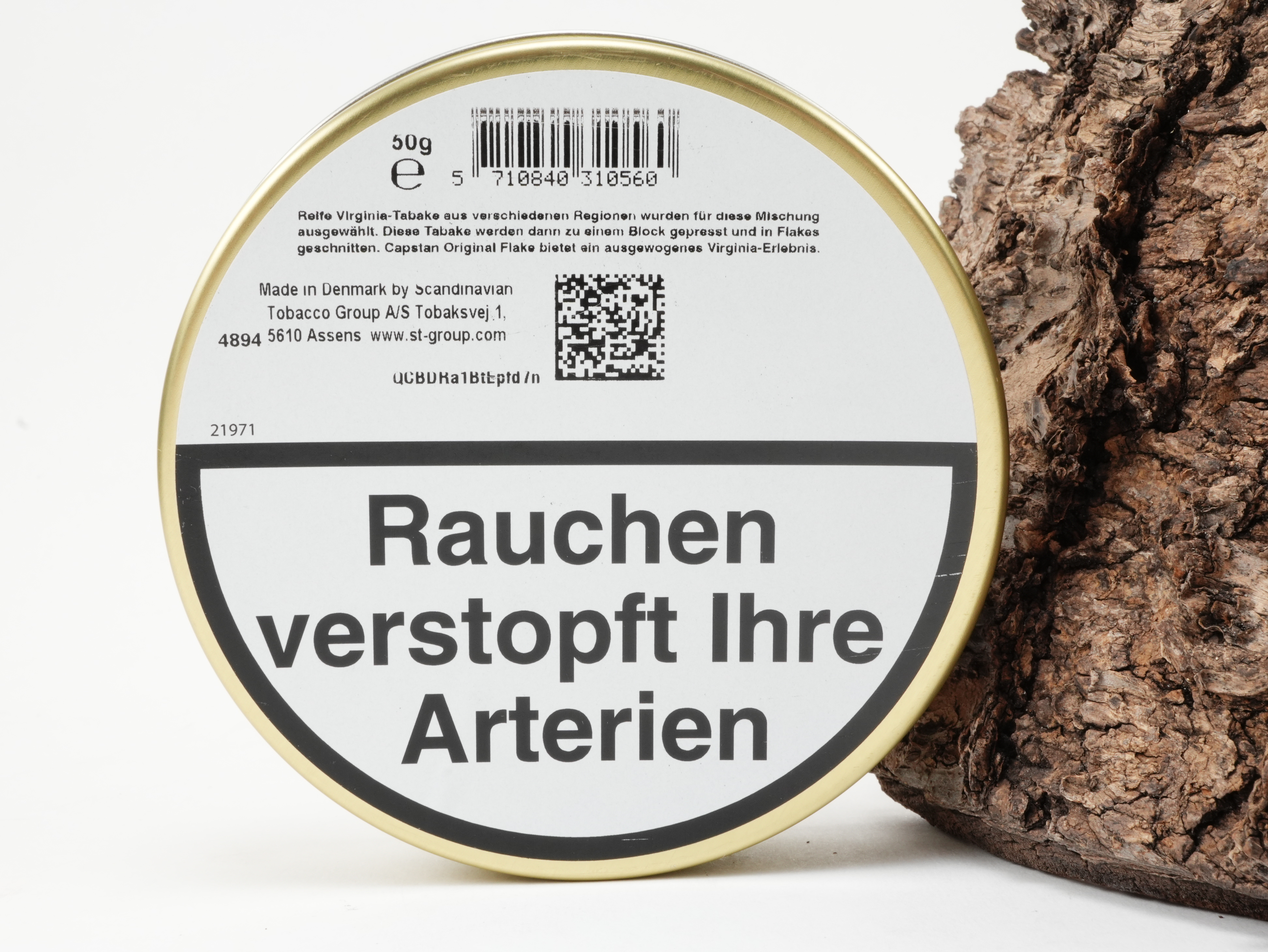 Pfeifentabak Capstan Blau Original Navy Cut Flake 50g Bild 2
