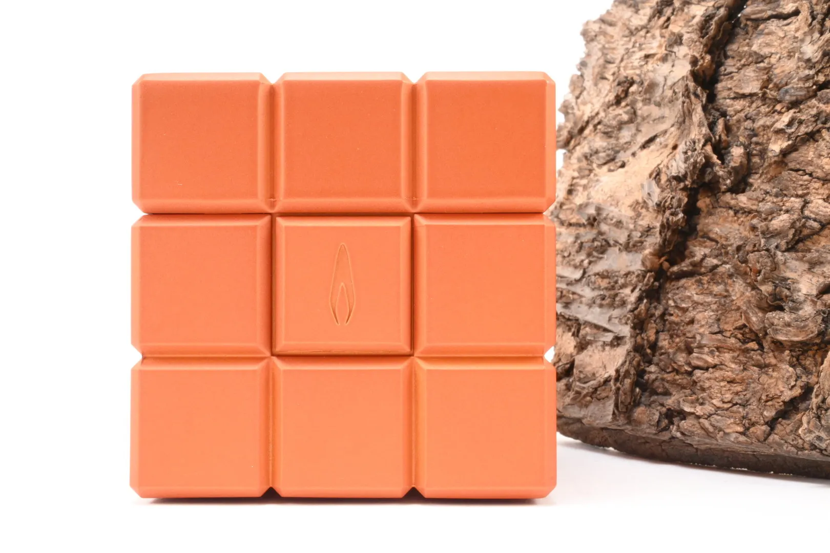 Colibri Tischfeuerzeug Heritage Cube orange