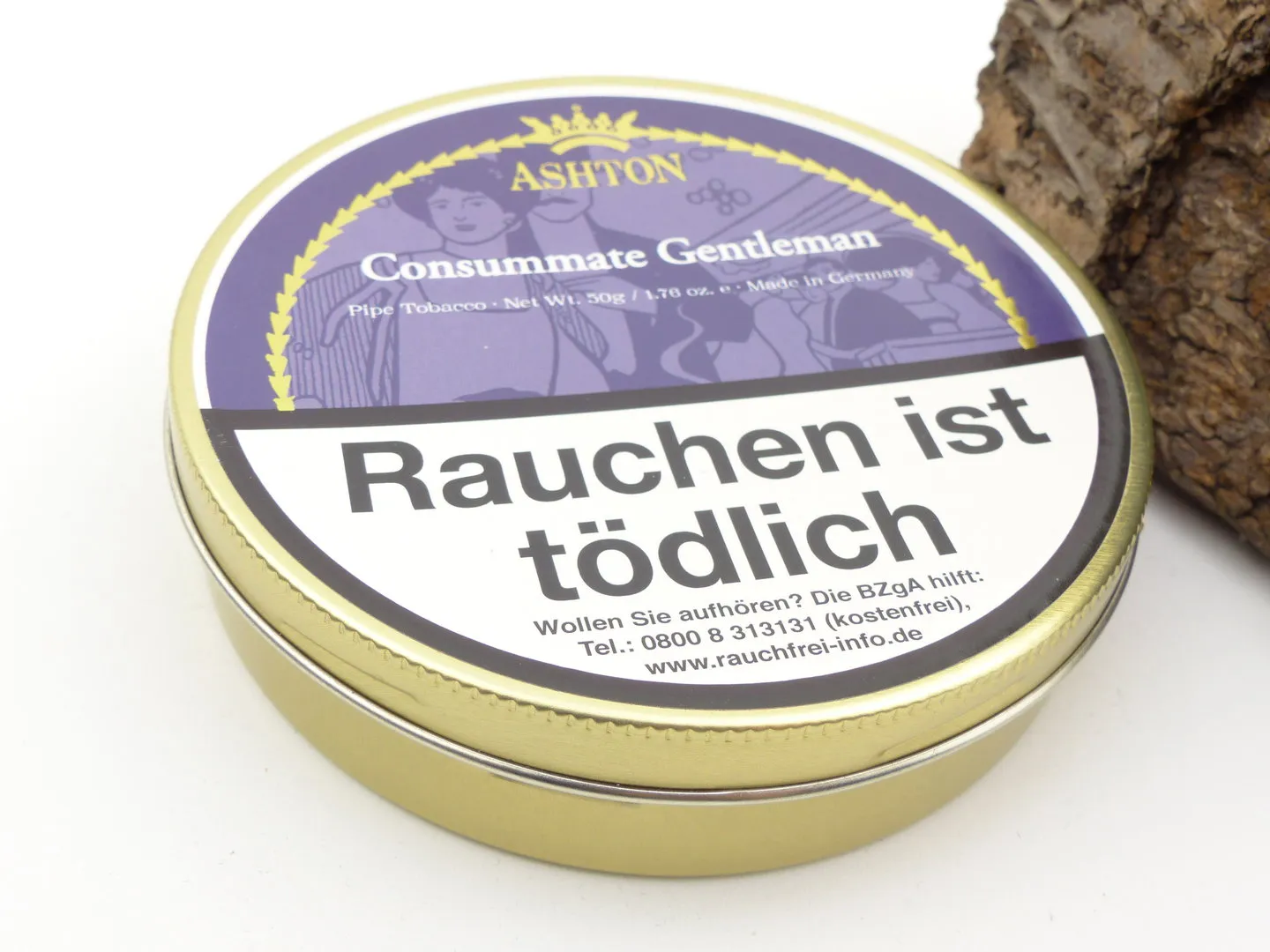 Ashton Consumate Gentleman Pfeifentabak 50g – Produktbild 3