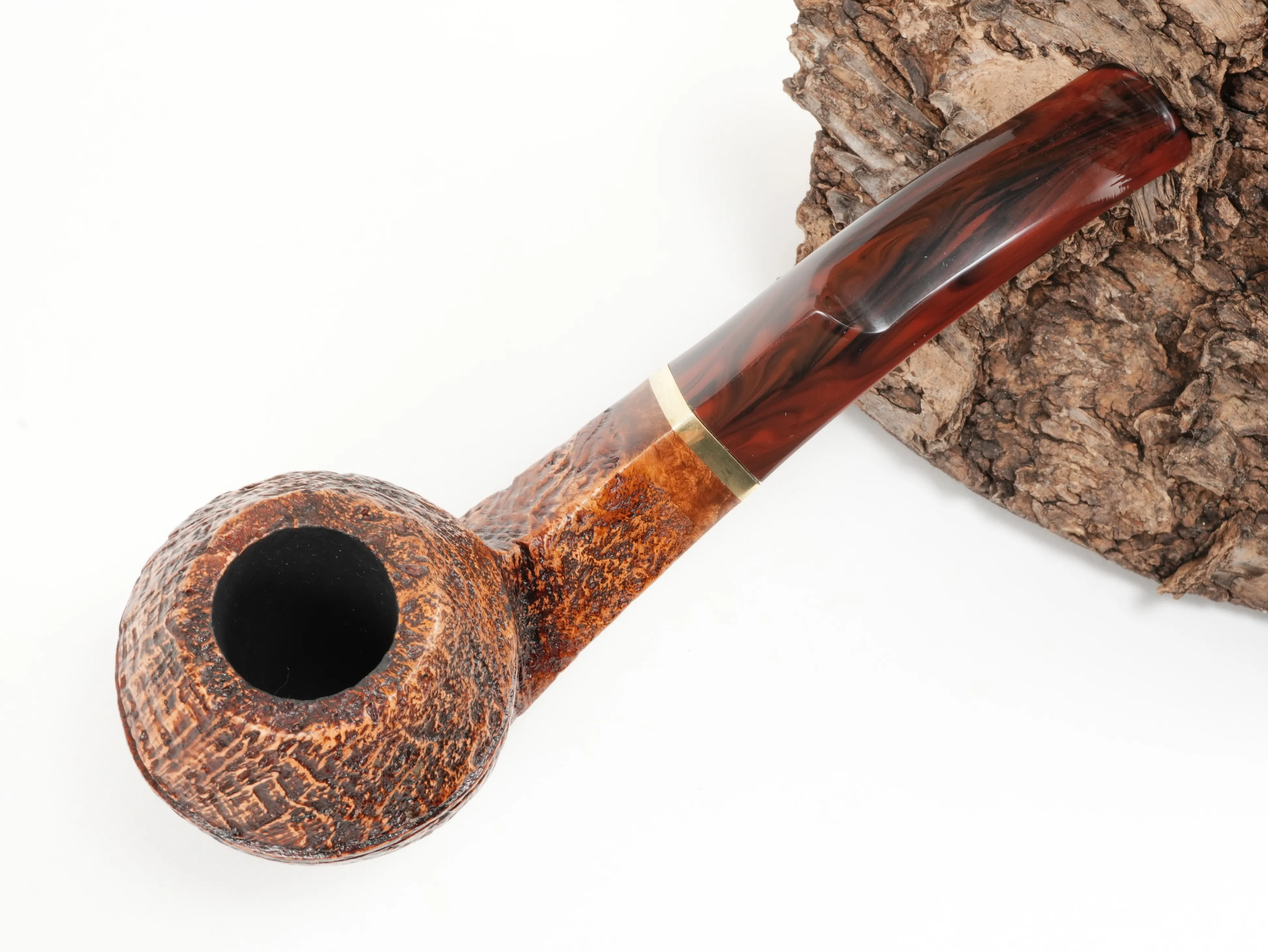 Molina Striato Pfeife sand braun 5 – Produktbild 3