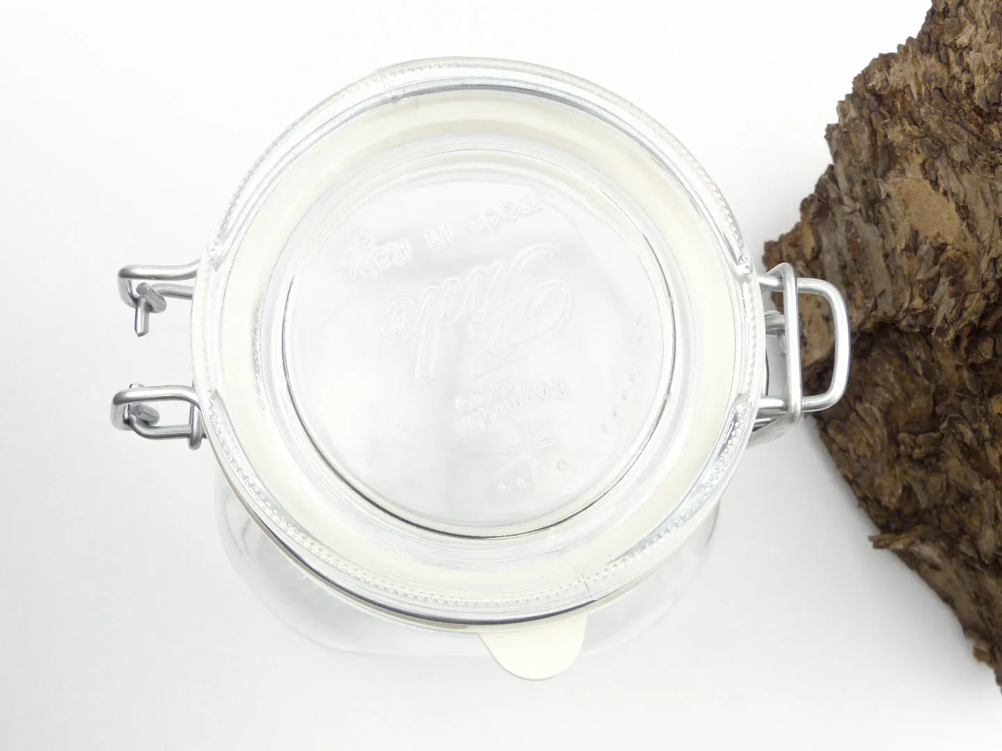 Drahtbügelglas Tabak Schnappdeckel 500ml – Produktbild 2