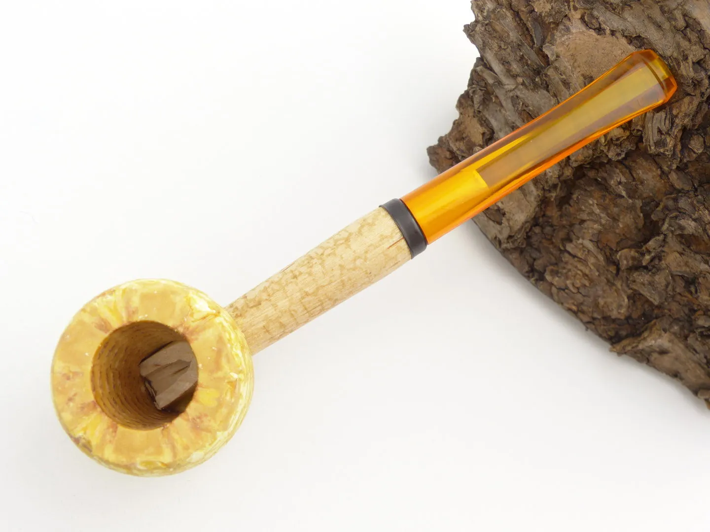 Missouri Meerschaum Maiskolbenpfeife gerade – Produktbild 3