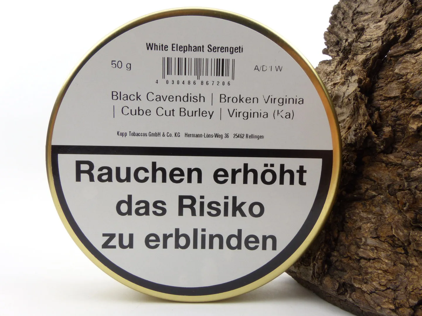 White Elephant Pfeifentabak Serengeti – Produktbild 2