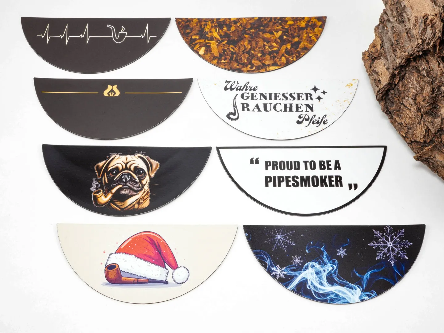 Warnhinweis Magnet für Tabakdose von Pfeifen Shop Online