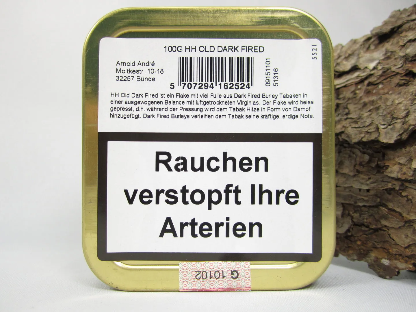 HH Pfeifentabak Old Dark Fired von Mac Baren – Produktbild 2