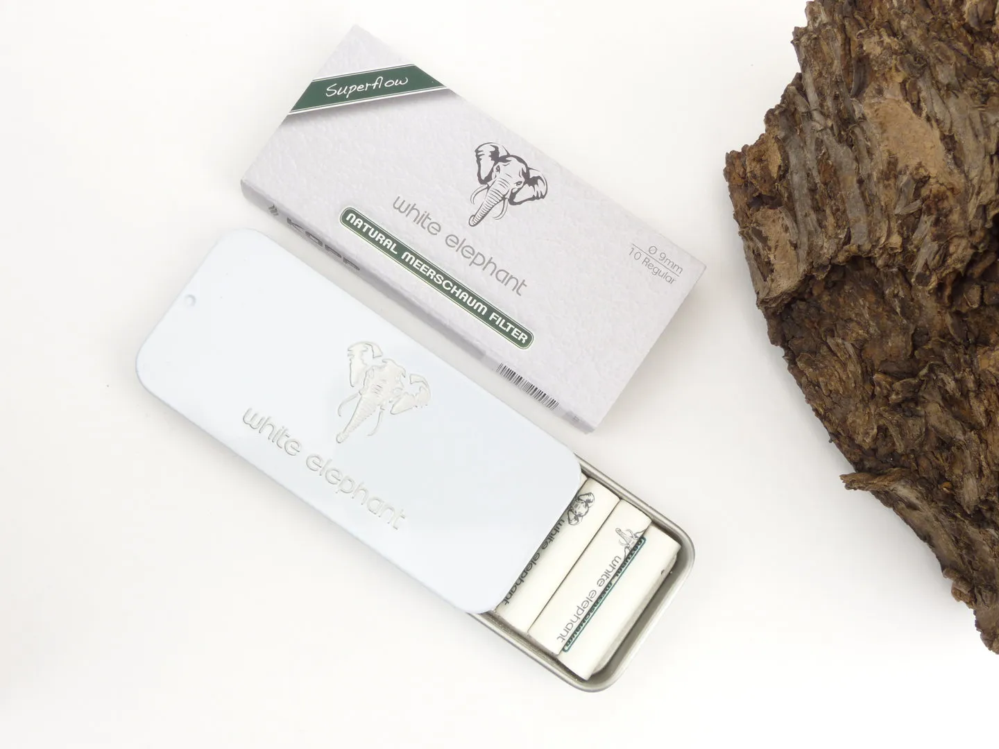 White Elephant Meerschaumfilter 9mm S 10 St – Produktbild 3