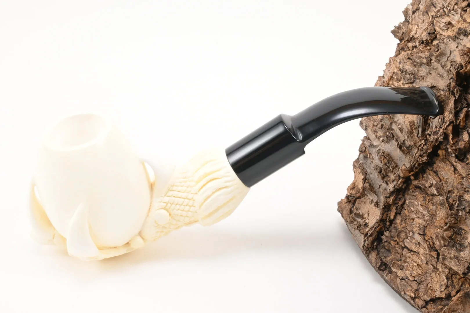 Meerschaum Pfeife Kralle glatt large von 1a Meerschaum – Produktbild 2