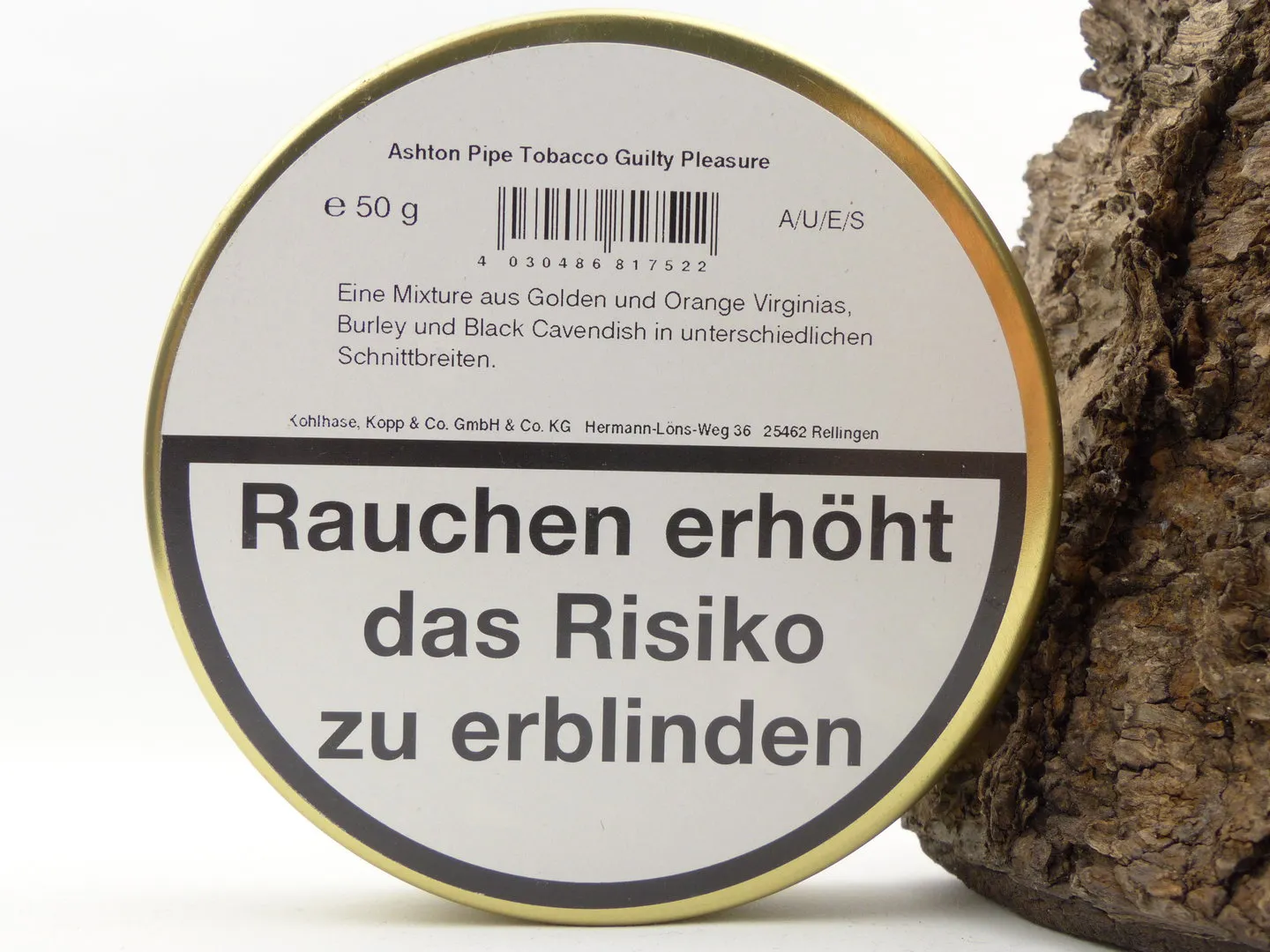 Ashton Guilty Pleasure Pfeifentabak 50g – Produktbild 2