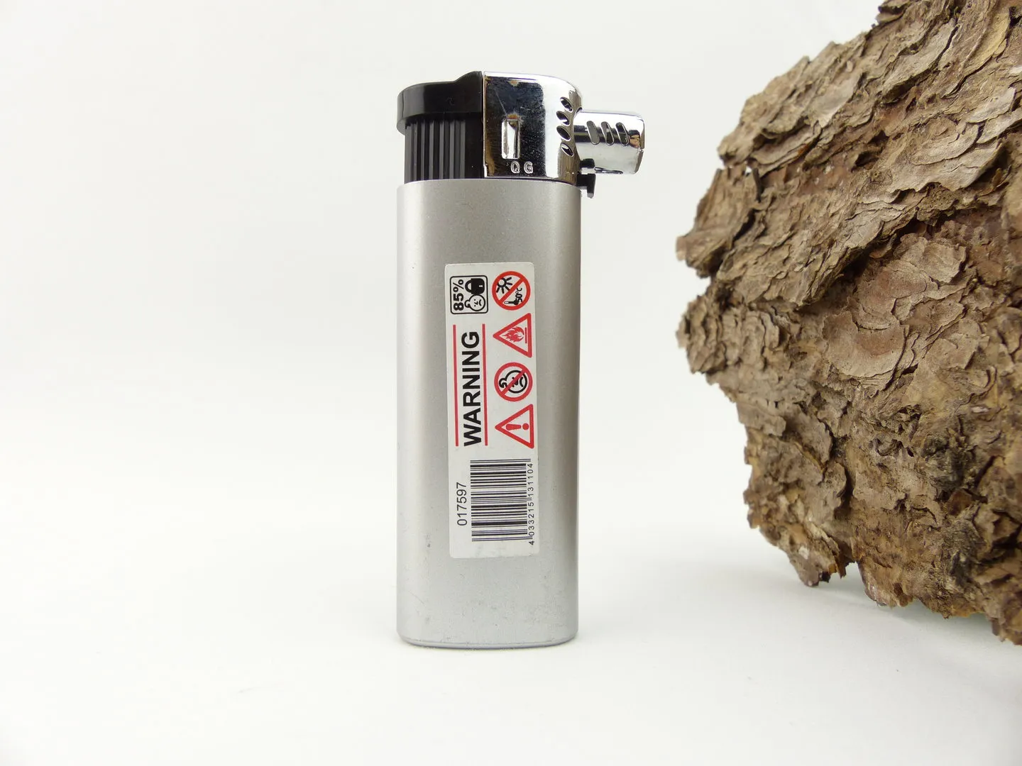 Cool Pfeifenfeuerzeug Silber – Produktbild 3