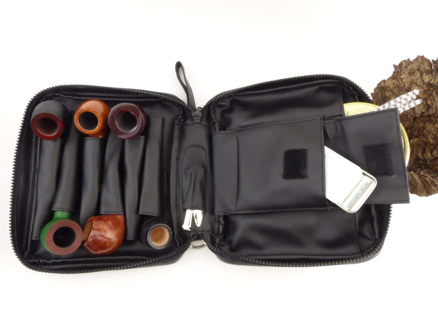 Pfeifentasche schwarz 6 Pfeifen 636541 – Produktbild 6