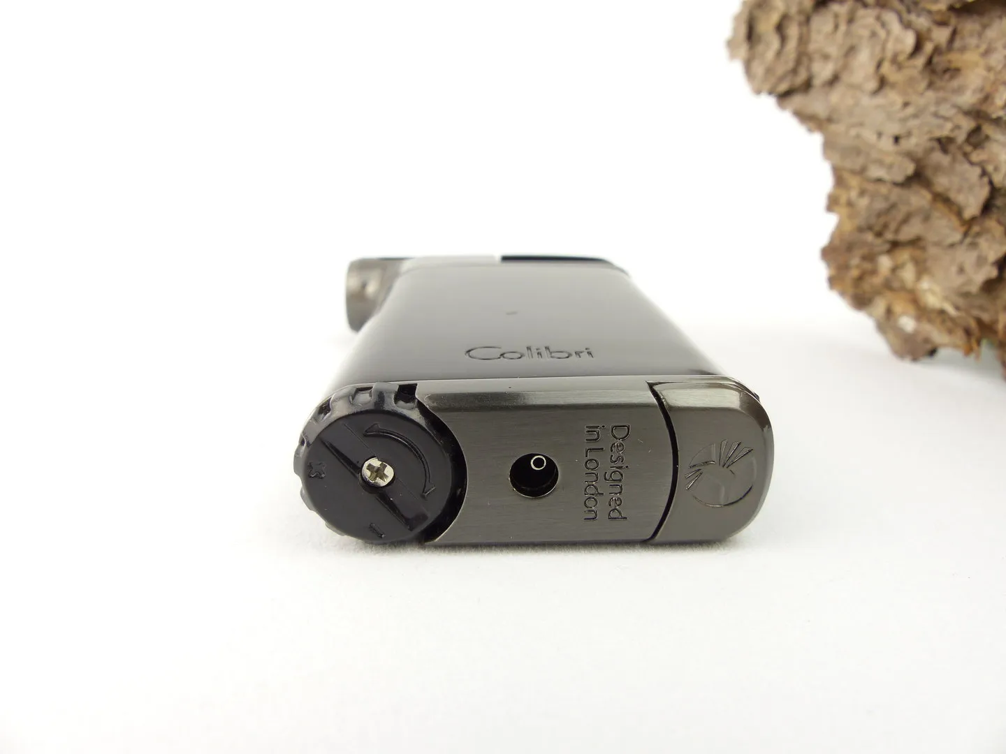 Colibri Pacific Feuerzeug Schwarz Grau – Produktbild 5
