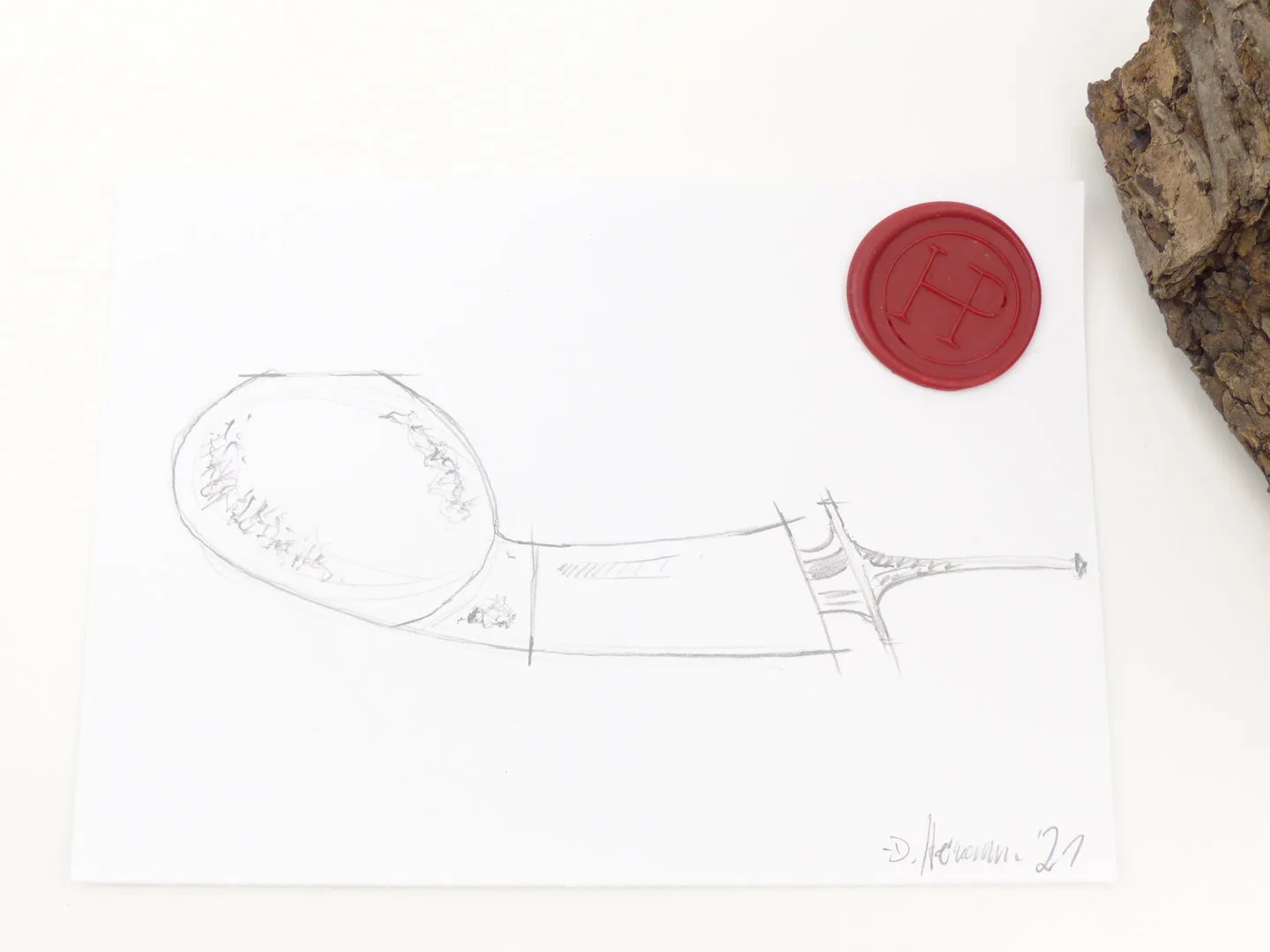 Dirk Heinemann Red Squashed Tomato Bambus 9mm von Heinemann Pipes – Produktbild 10