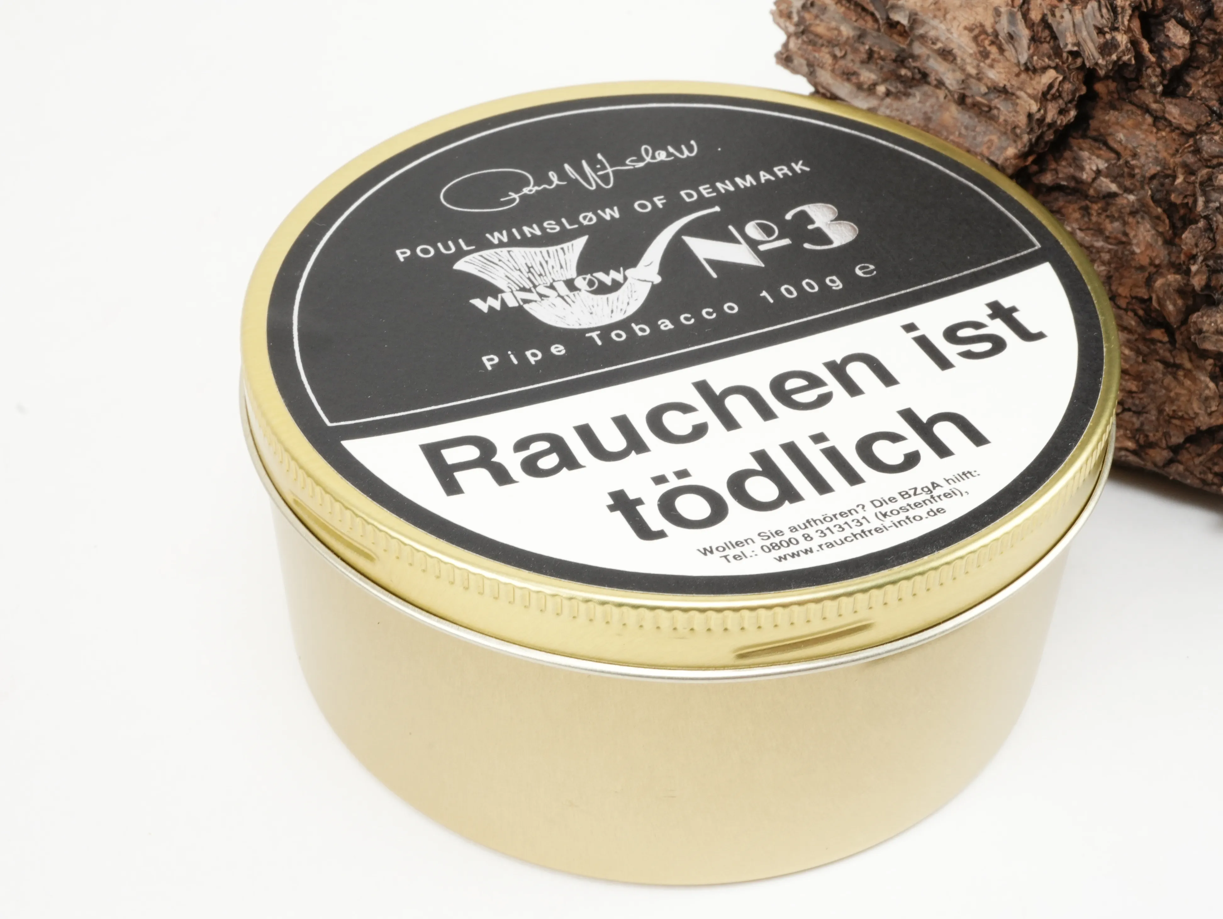 Poul Winslow Pfeifentabak No. 3 100g – Produktbild 2
