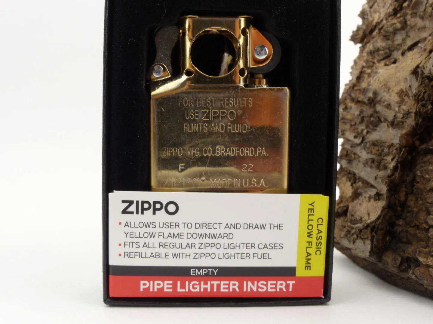 Zippo Pfeifeneinsatz Benzin messing – Produktbild 7