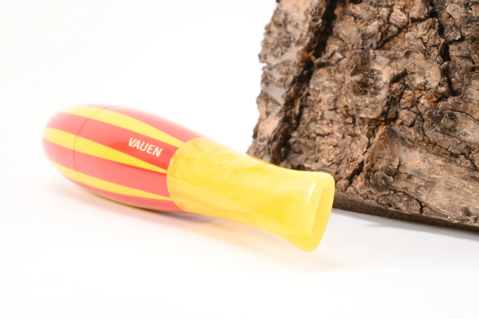Vauen Zeppelin Pfeife rot-gelb – Produktbild 4