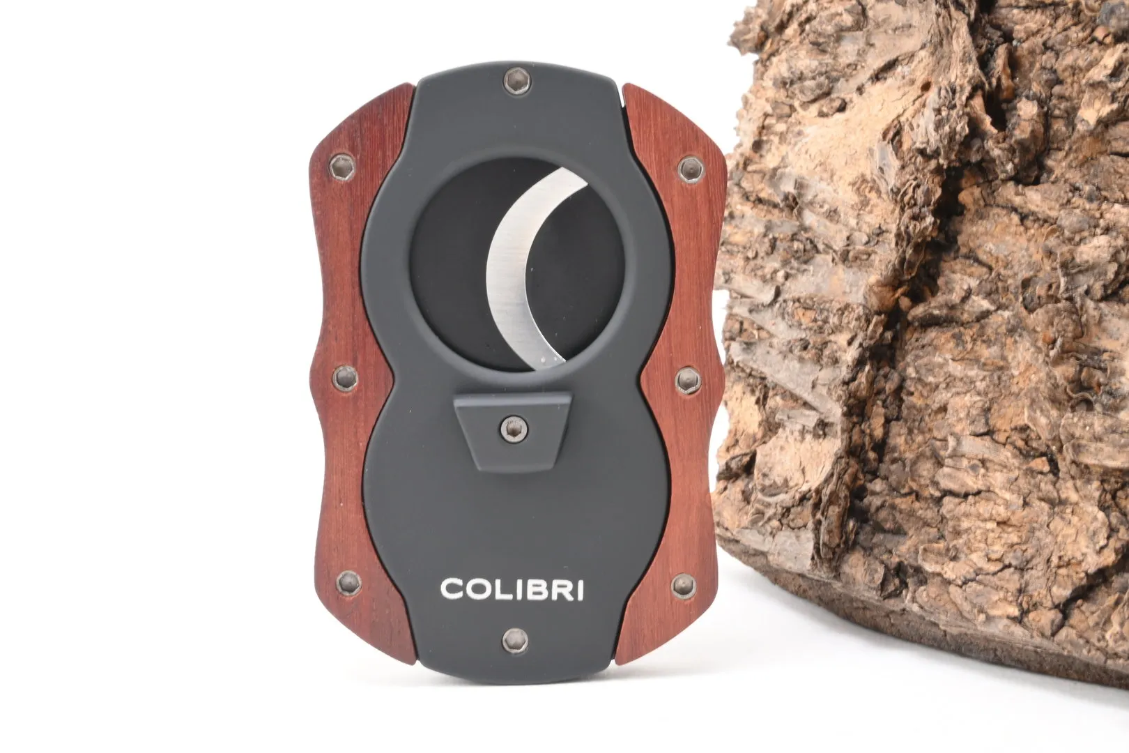 Colibri Zigarren Abschneider Wood rotbraun – Produktbild 5