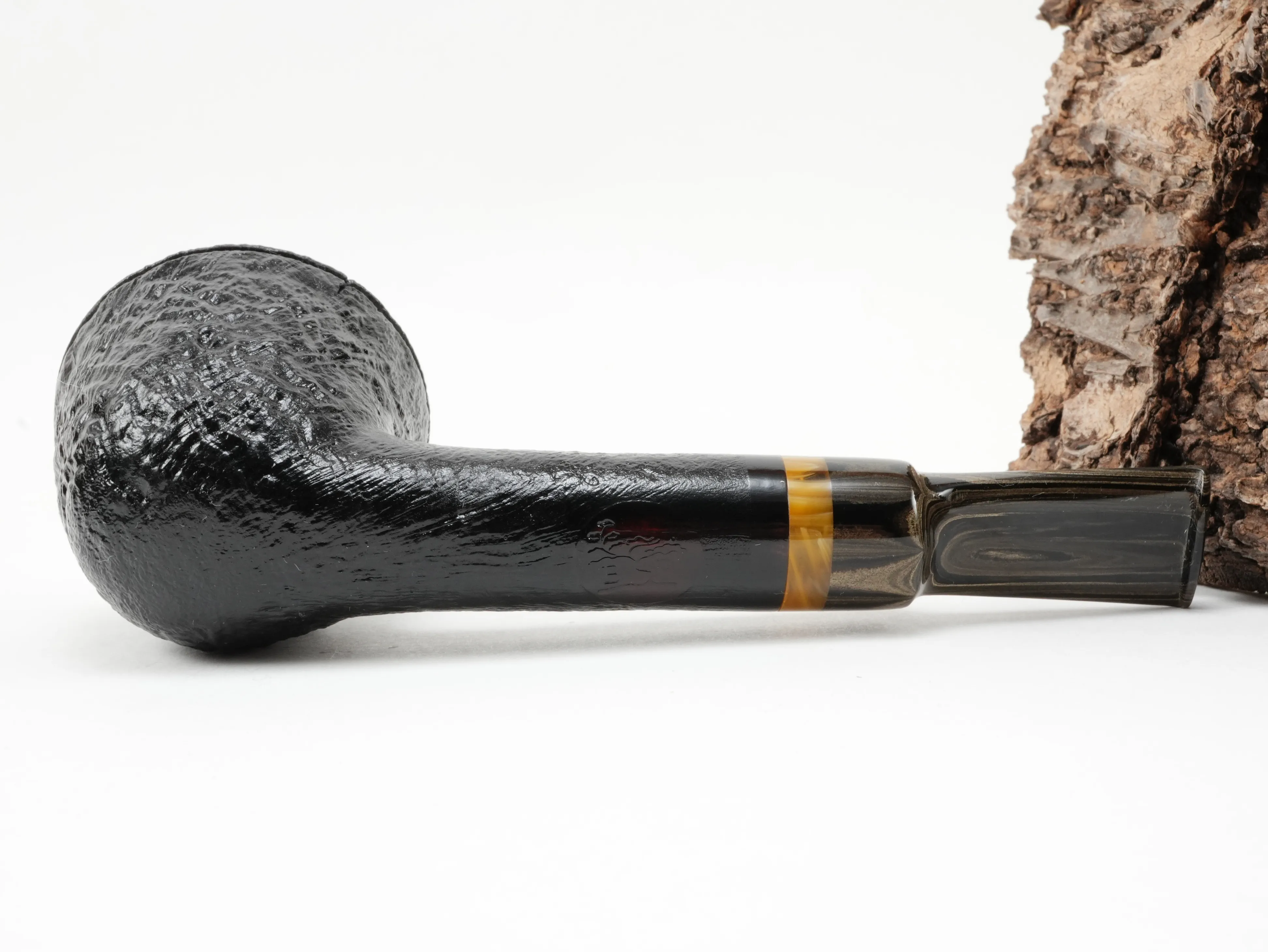 Bonsai Pipes Pfeife #17 sand schwarz 9mm Filter – Produktbild 7