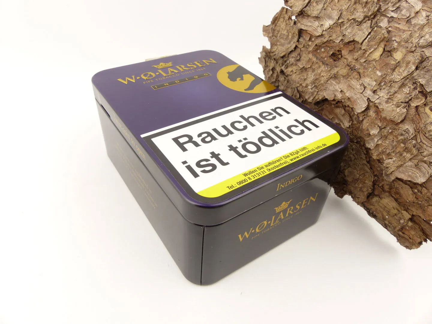 W. O. Larsen Pfeifentabak Indigo 100g – Produktbild 2