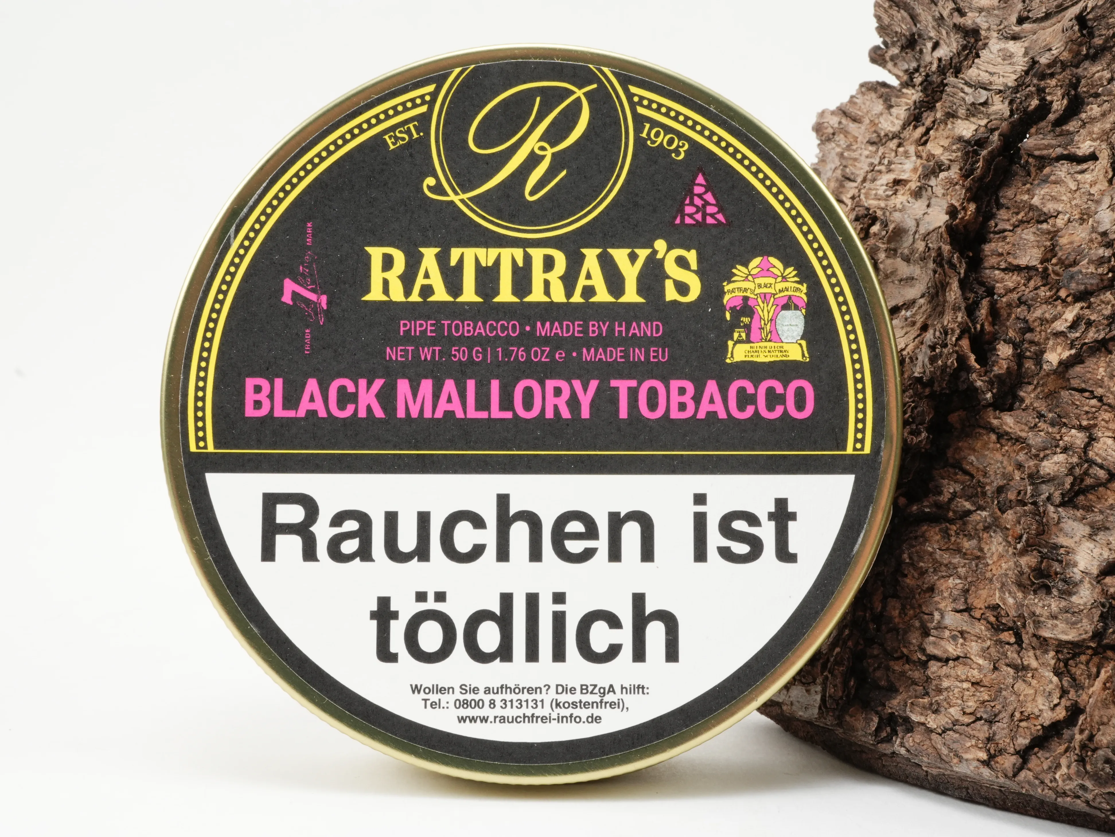 Rattray's Pfeifentabak Black Mallory