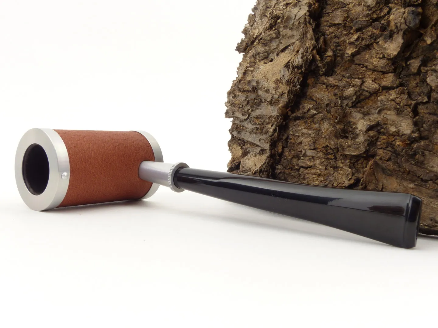 Tsuge Pfeife Metal Tankard Leder Braun – Produktbild 5