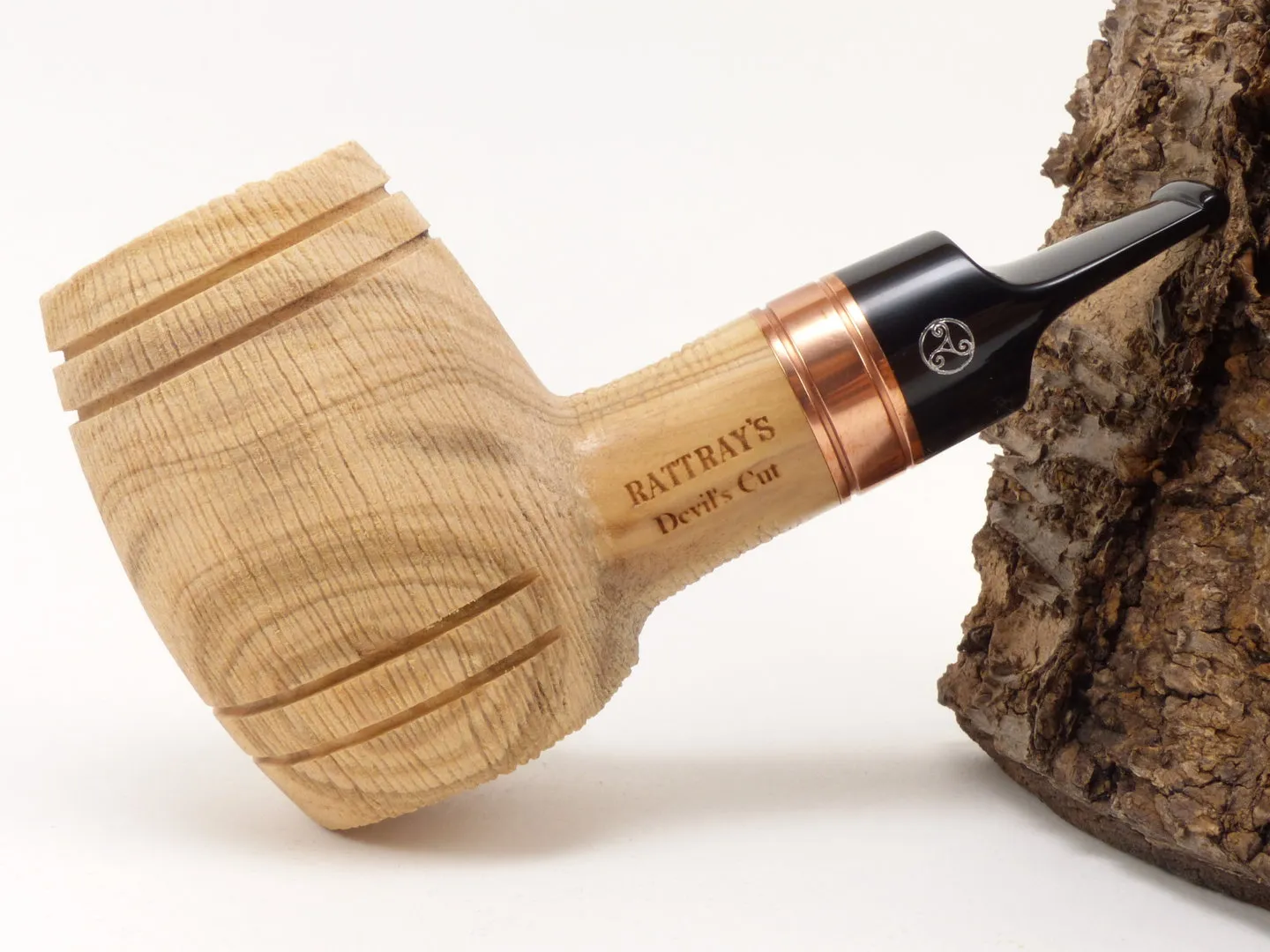 Rattray's Devil's Cut Pfeife Olive brushed – Produktbild 2